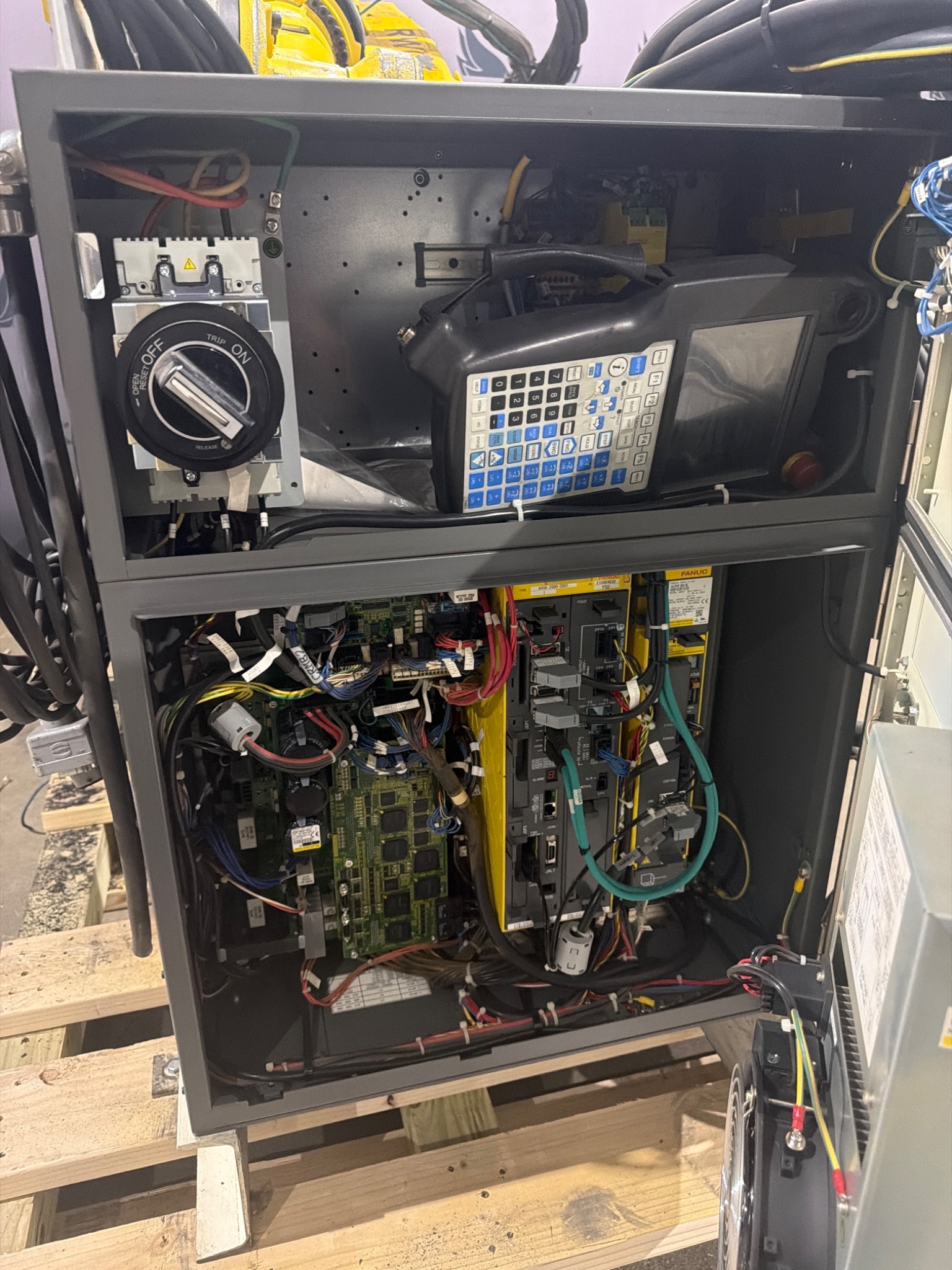FANUC R-2000iB/210F Complete w/ R-30iB Controls USED 7