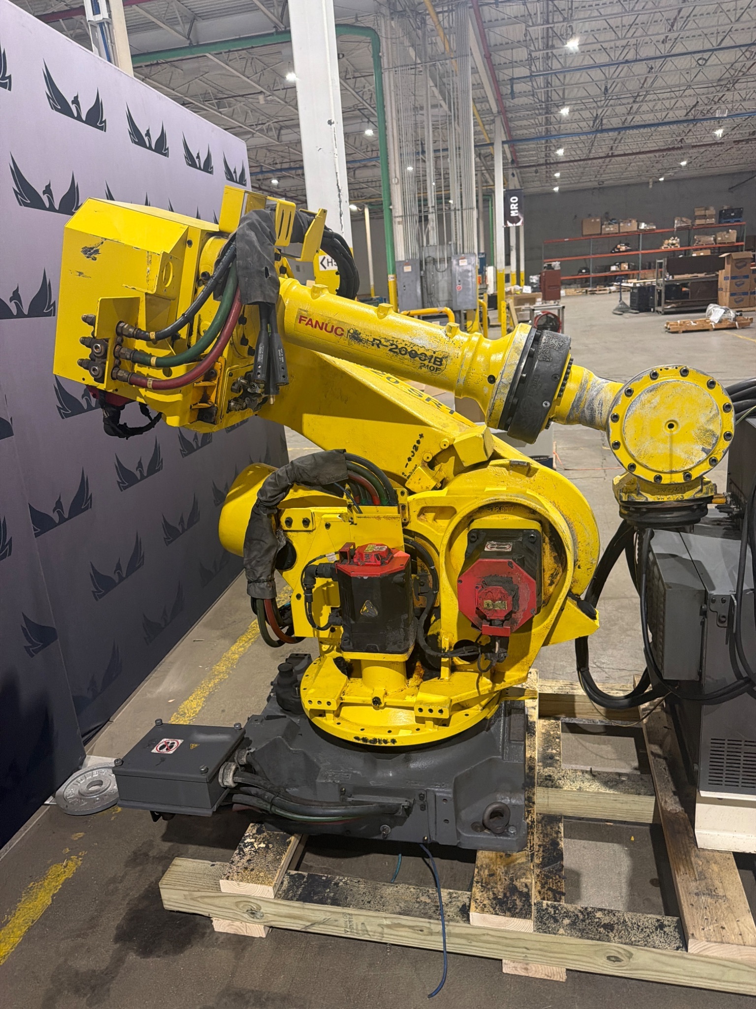 FANUC R-2000iB/210F Complete w/ R-30iB Controls USED 9