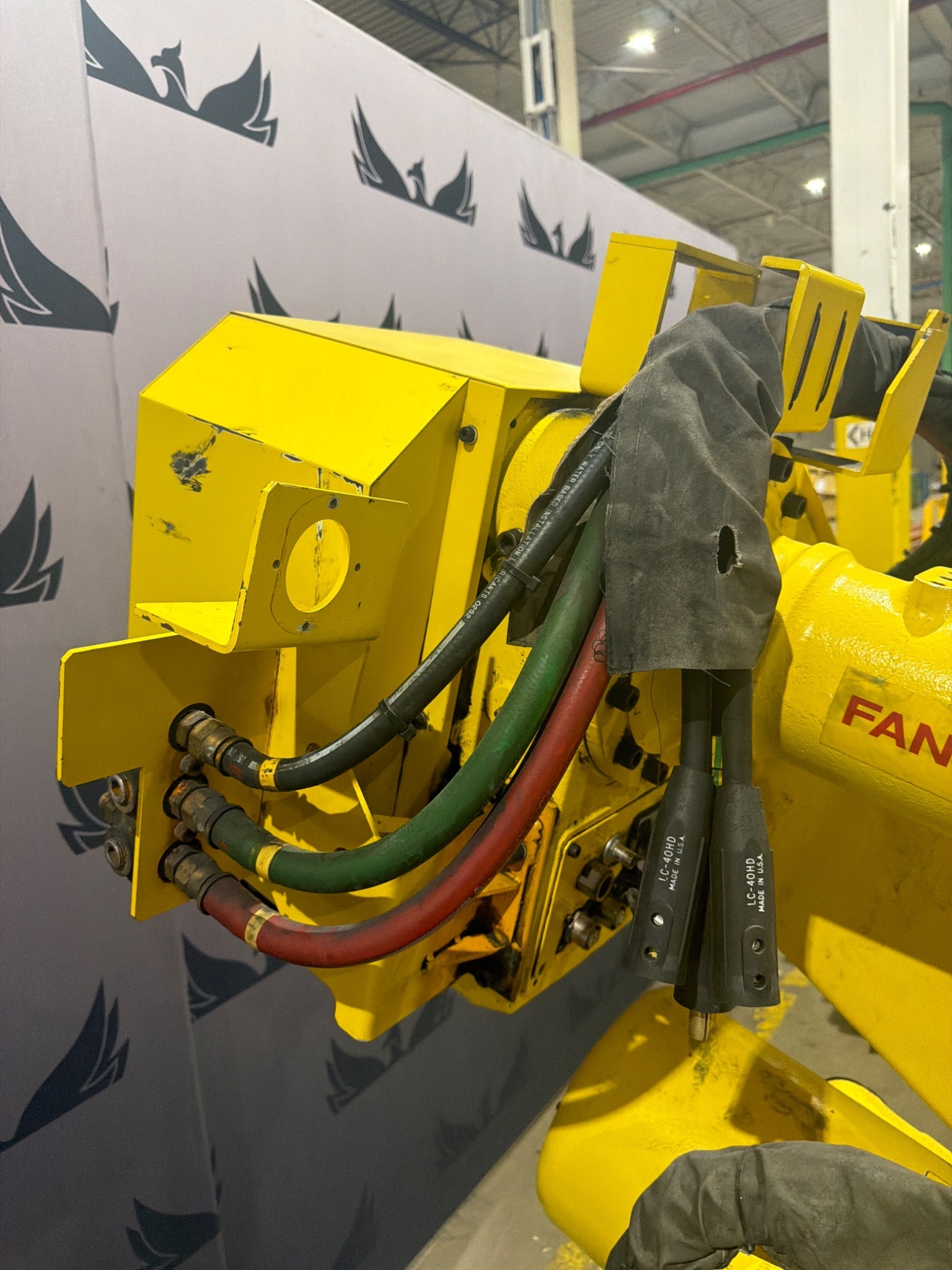 FANUC R-2000iB/210F Complete w/ R-30iB Controls USED 11