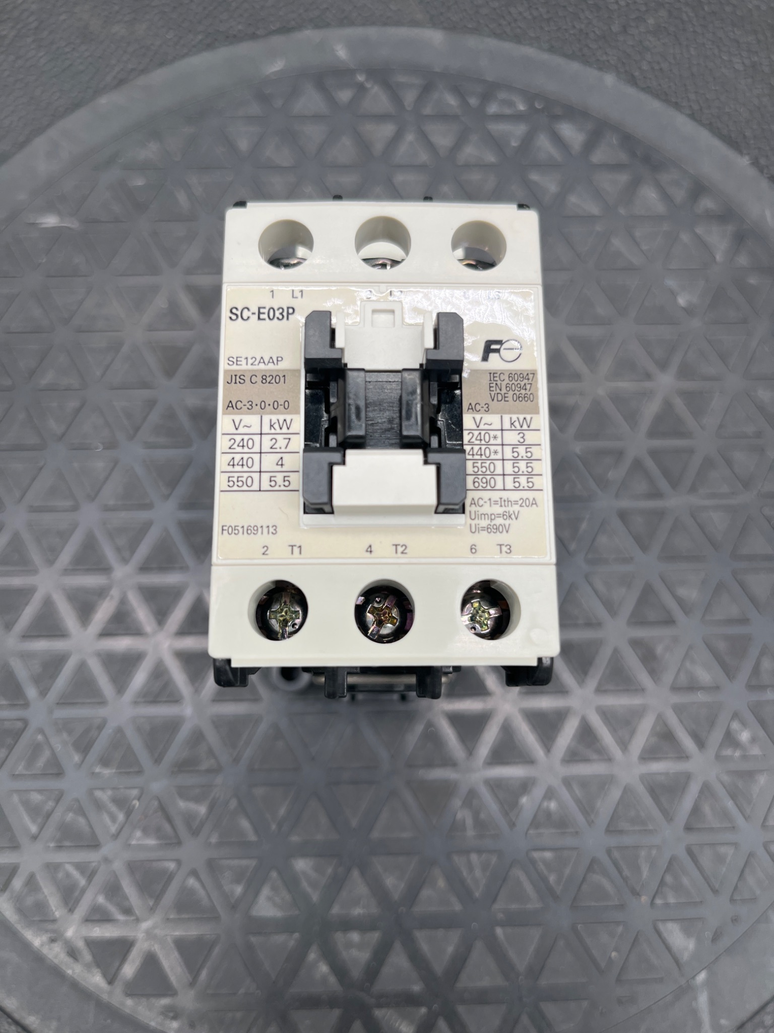 FUJI ELECTRIC SC‑E03P Magnetic Contactor NEW 0