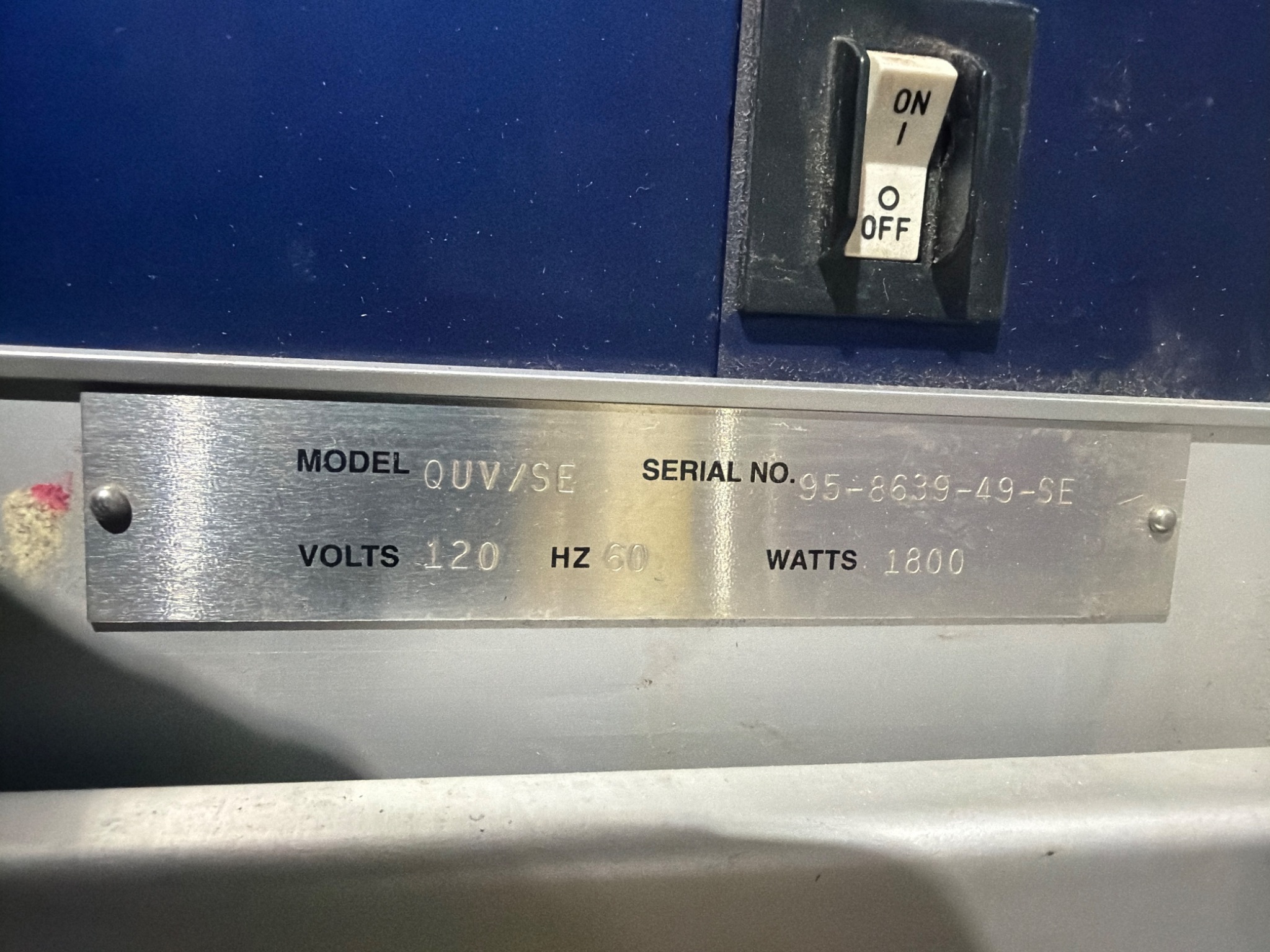 Q‑LAB QUV/SE Accelerated Weathering Tester USED 9