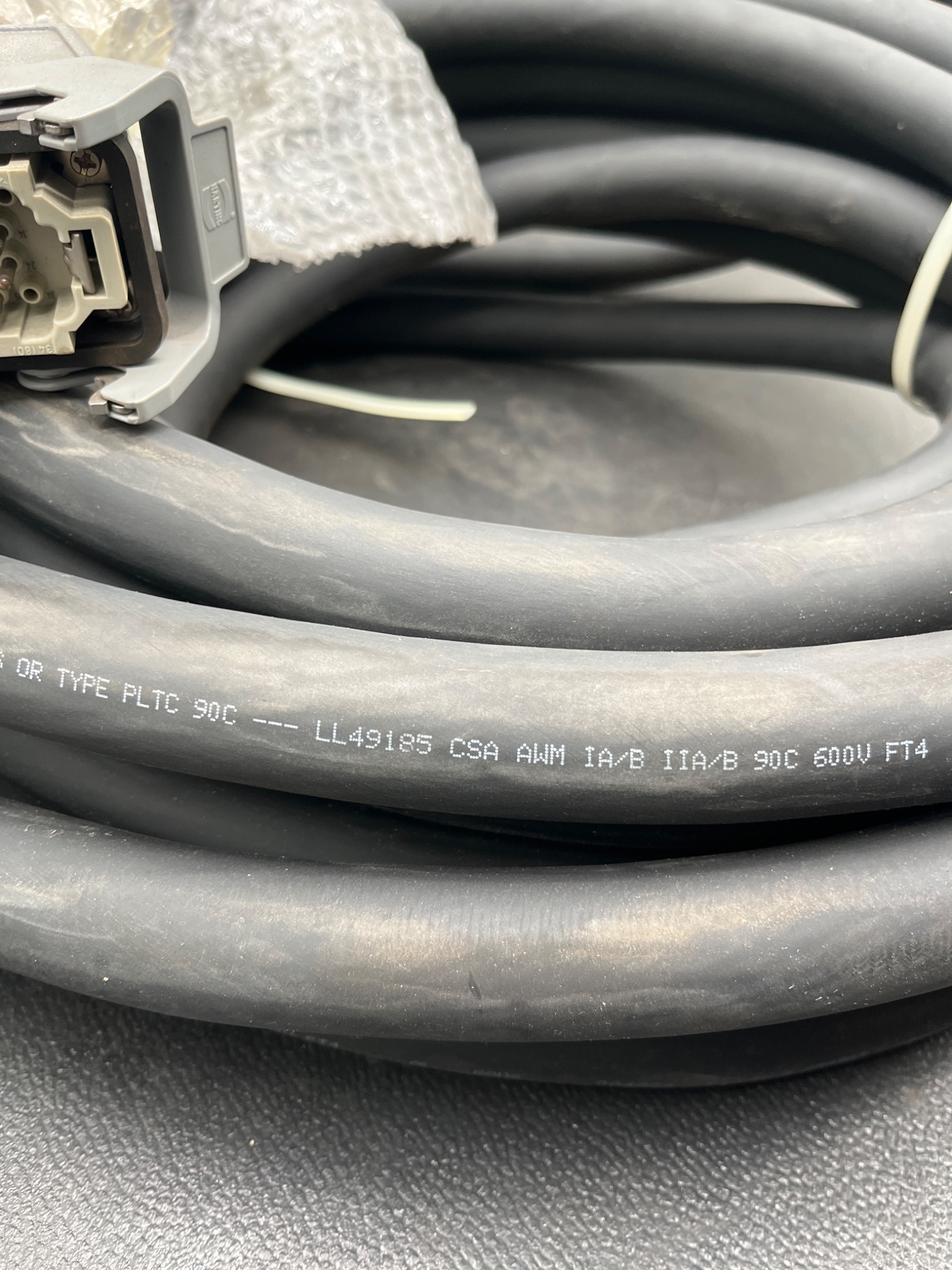 FANUC DE-2015-922-014 RM1 Motor/Brake Cable Extension USED 6