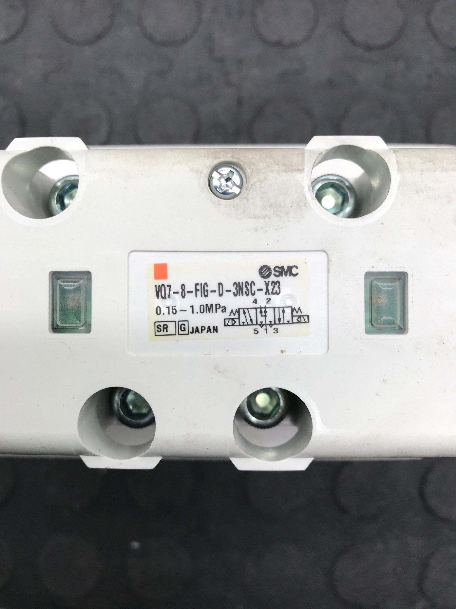 SMC VQ7‑8‑FIG‑D‑3NSC‑X23 Pneumatic Solenoid Valve USED 1