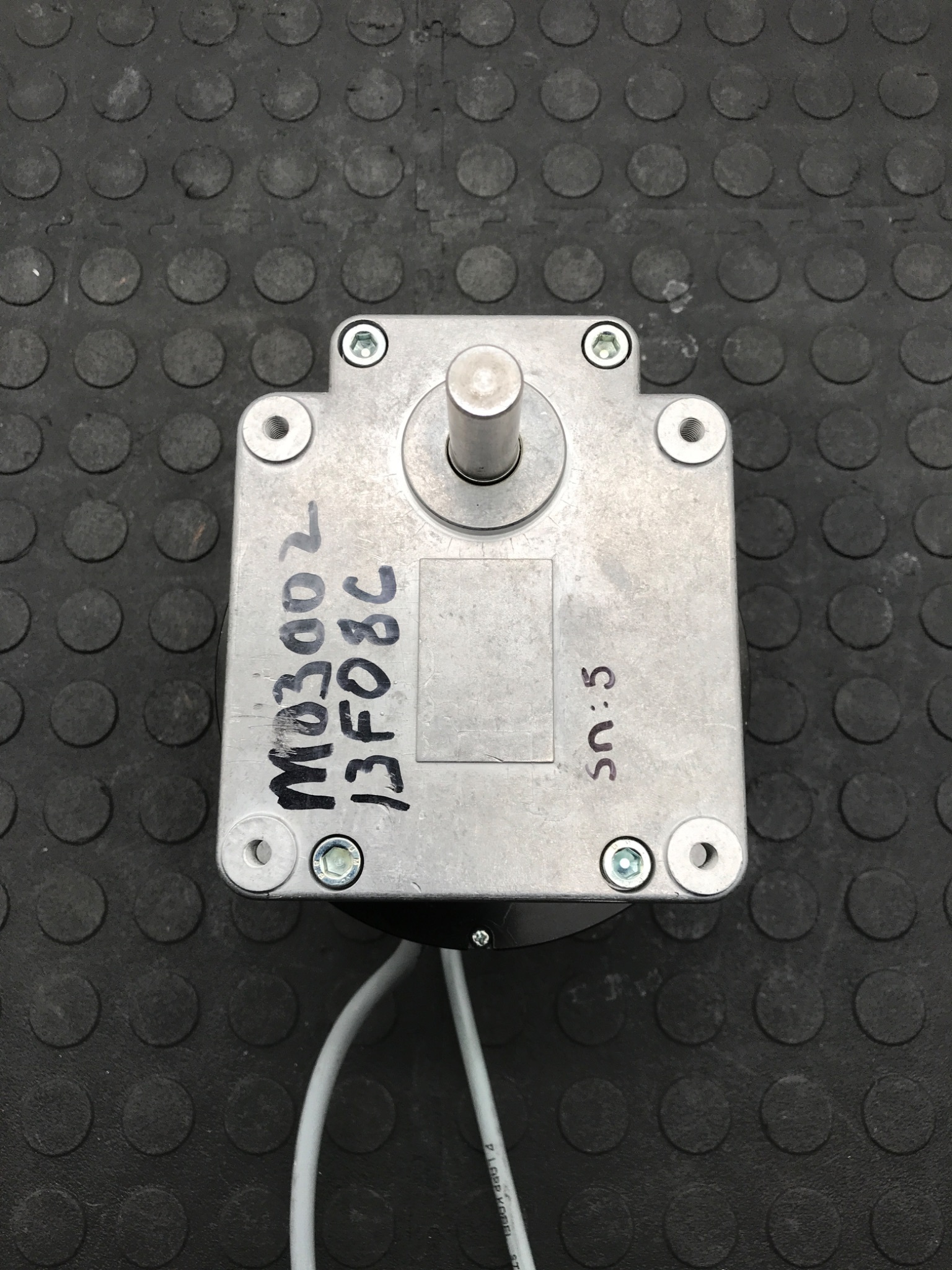 BAUMÜLLER NÜRNBERG GDM 120 F‑462/0560 Servo Gearmotor Assembly USED 5