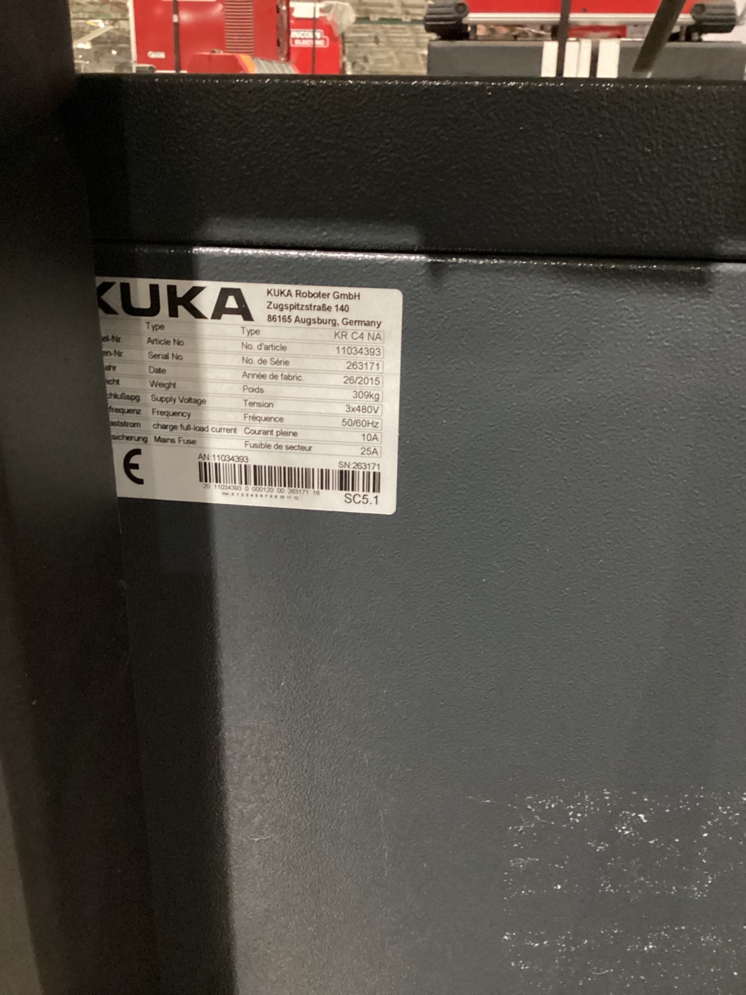 KUKA KR16 L6-2 w/ KR C4 Controls Lincoln R550 Weld Package & TT3A Reamer NEW 3
