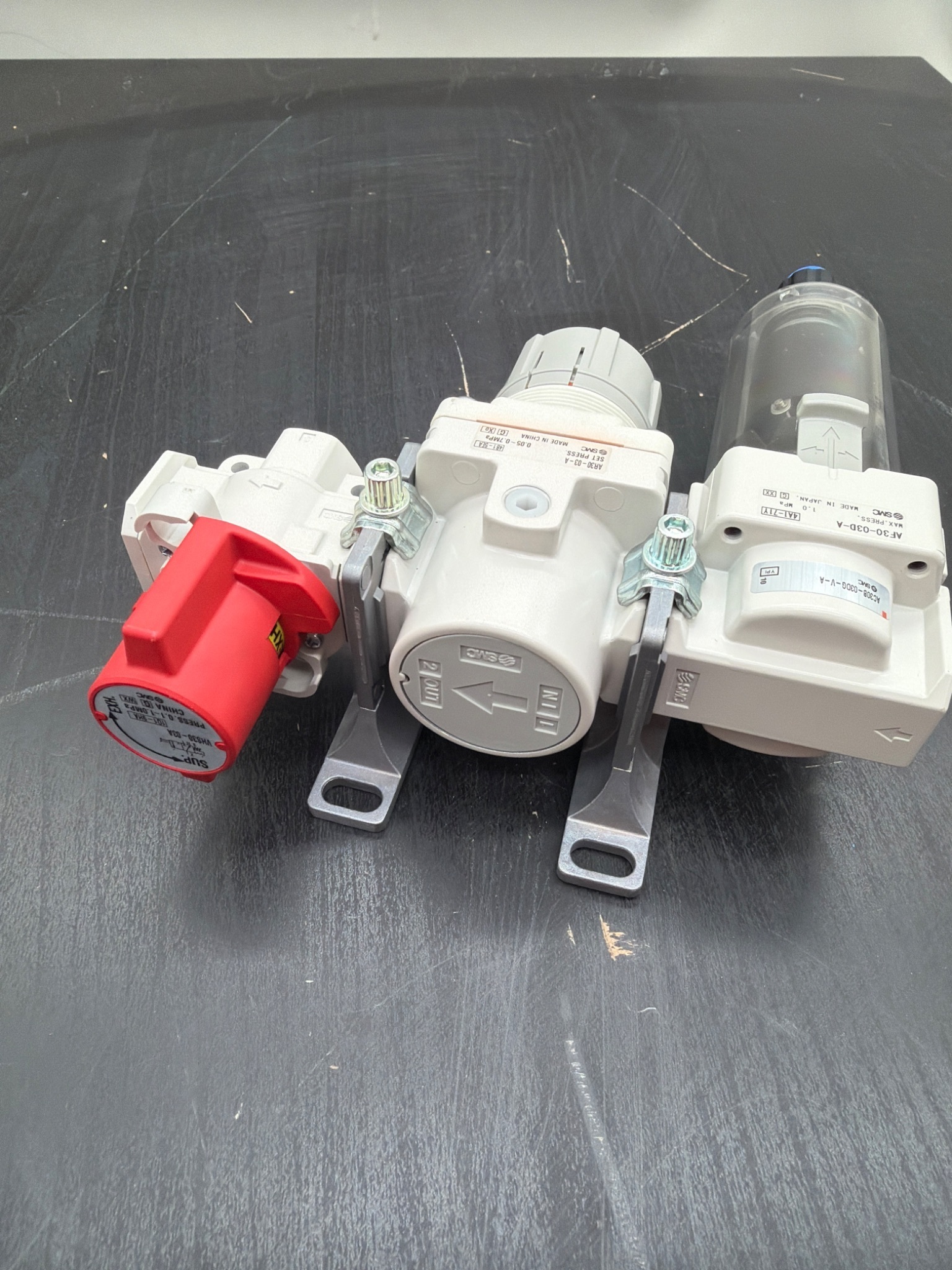 SMC FRL Air Preparation Assembly AF30 / AR30 / AC30 NEW 5