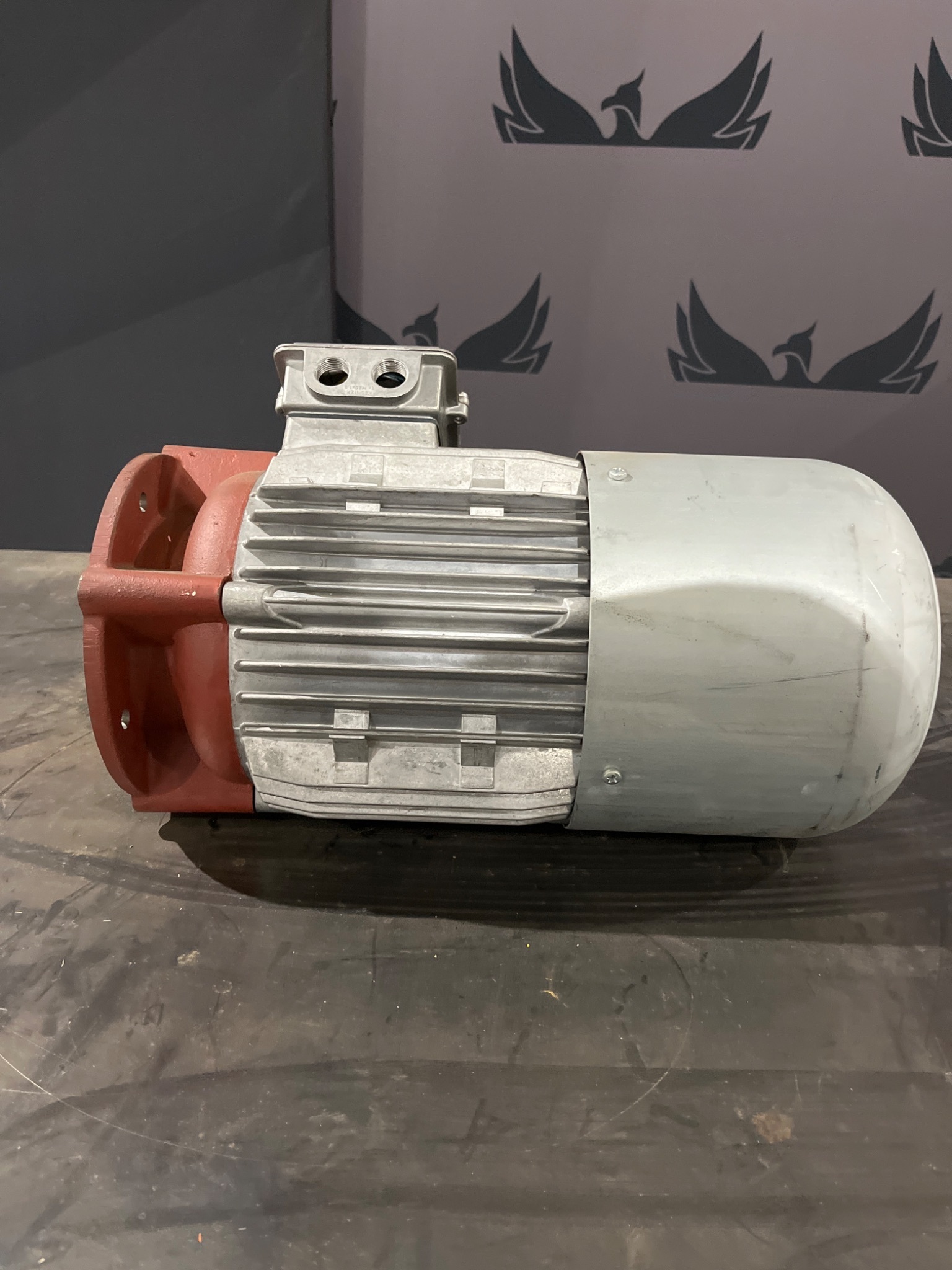 HEW 112M/4k‑B60 AC Motor with Brake USED 0