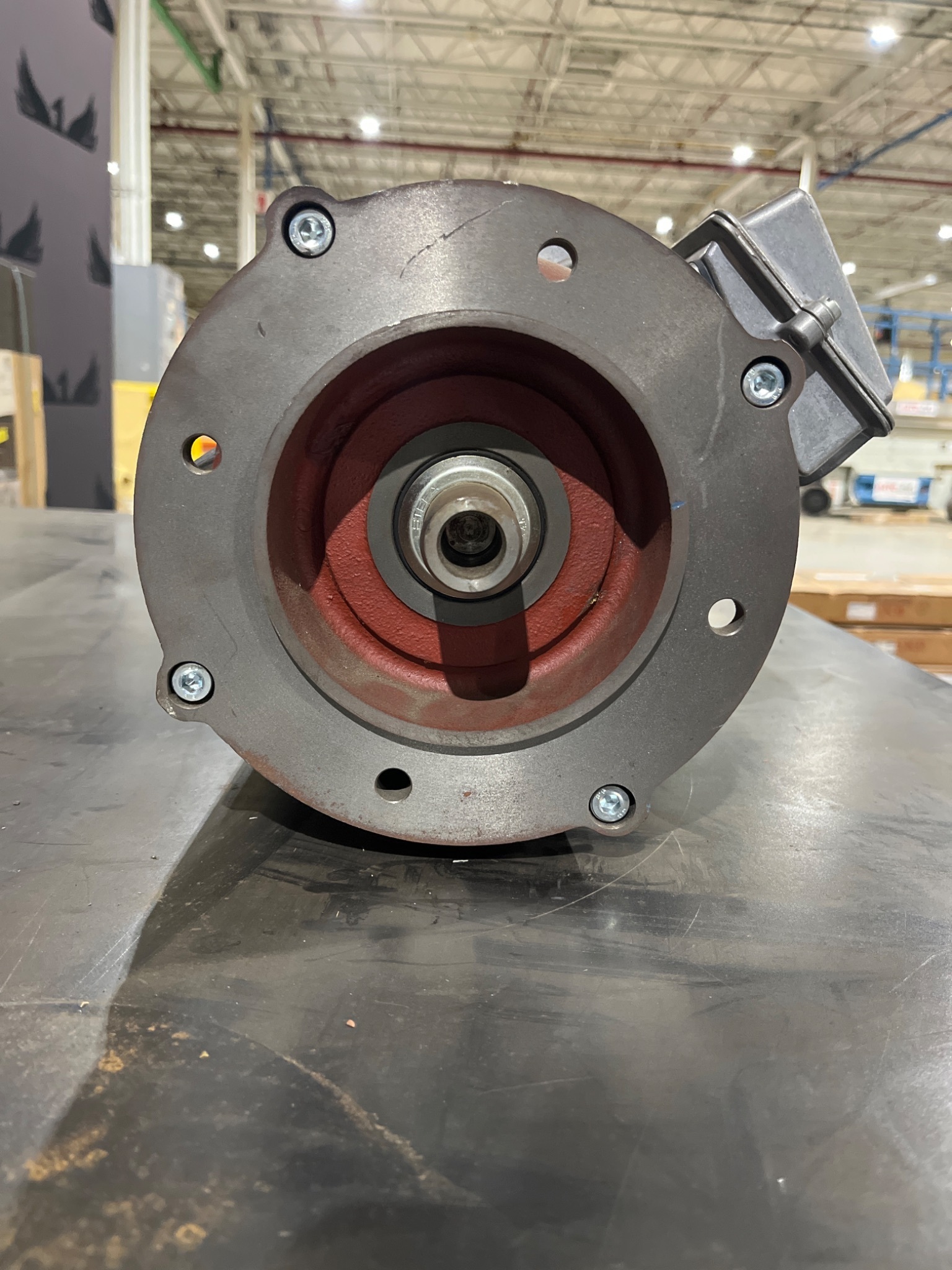 HEW 112M/4k‑B60 AC Motor with Brake USED 3