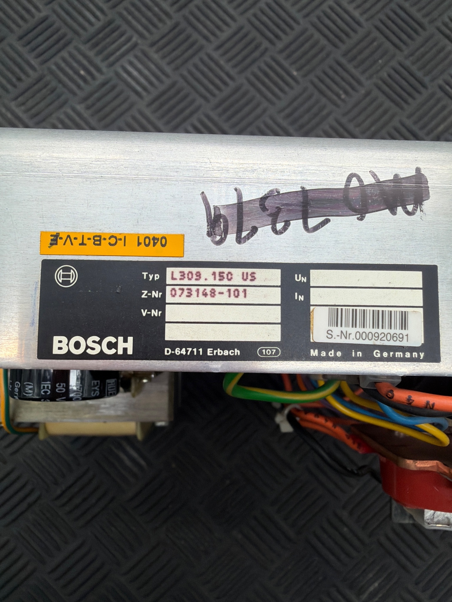 BOSCH REXROTH L309.150 US Resistance Welding Control Power Module USED 0