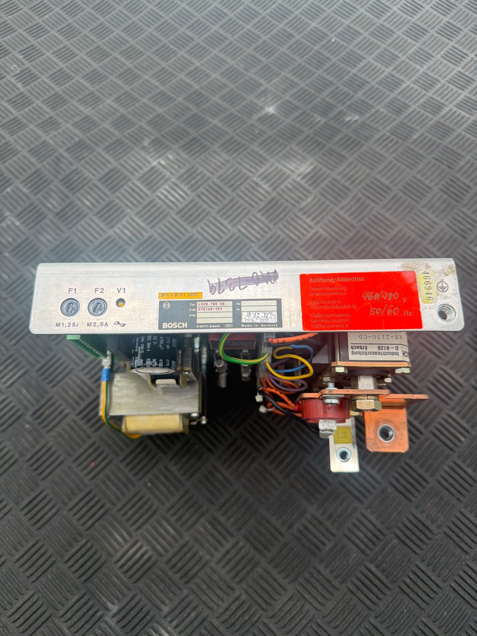 BOSCH REXROTH L309.150 US Resistance Welding Control Power Module USED 7