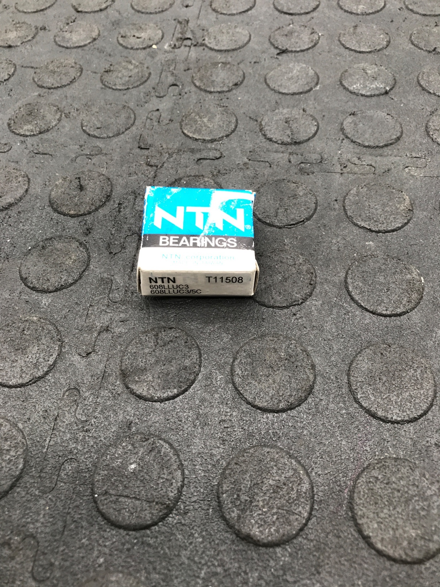 NTN 608LLUC3/EM Deep Groove Ball Bearing Rubber Sealed C3 NEW 0