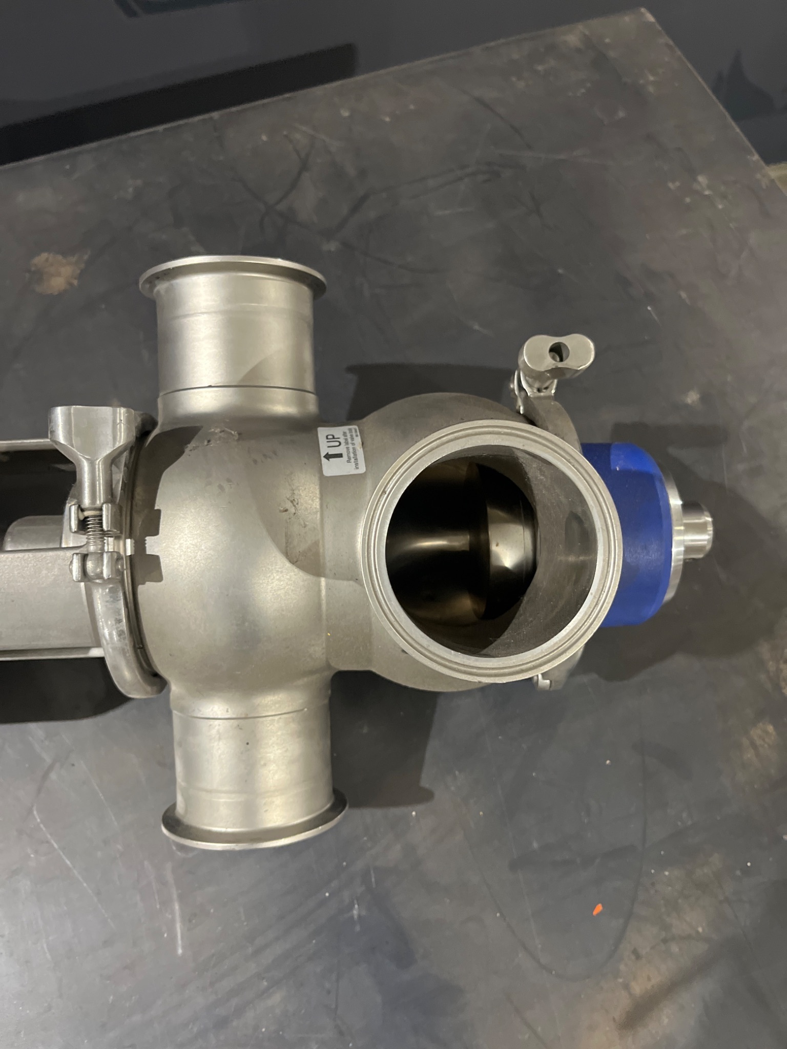 ALFA LAVAL CP‑3 PN10 Mixproof 3‑Way Valve USED 4