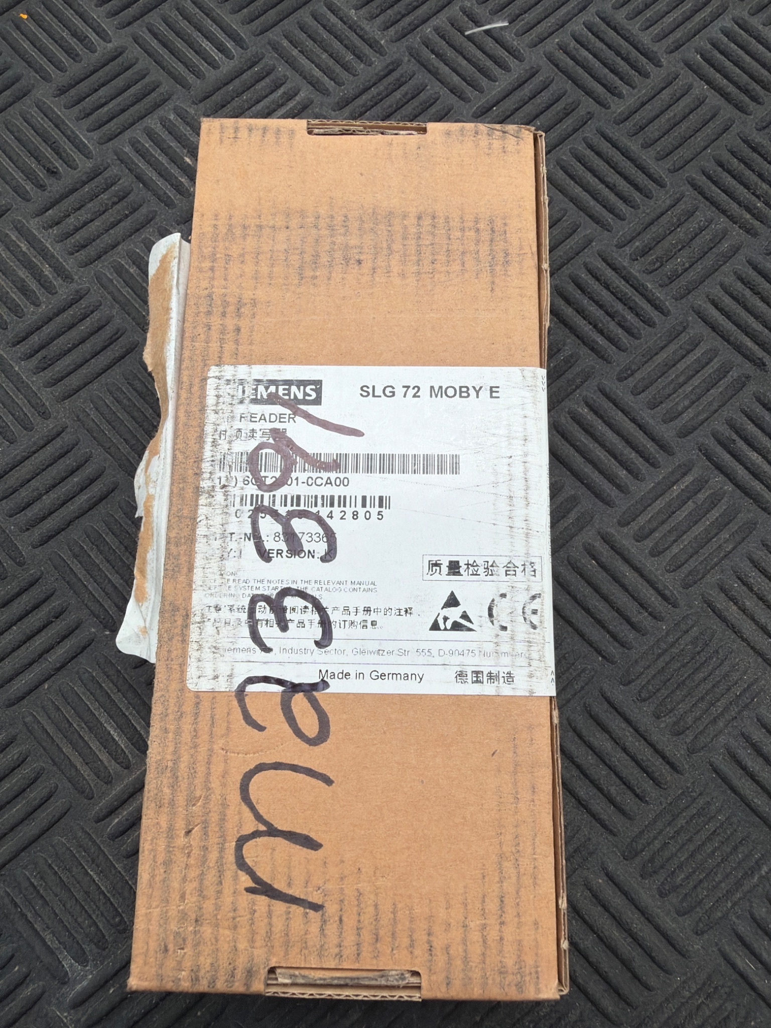 SIEMENS 6GT2301‑0CA00 SLG 72 MOBY E RFID Feeder NEW 0