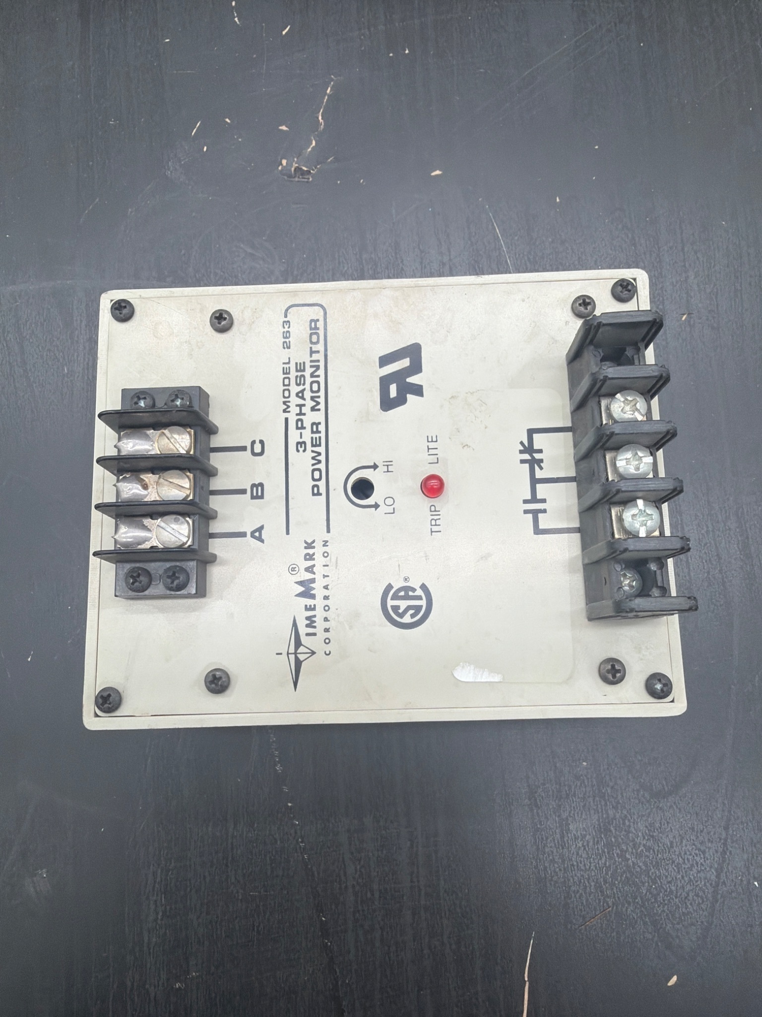 IMEMARK A263 3‑Phase Power Monitor 115 VAC USED 4