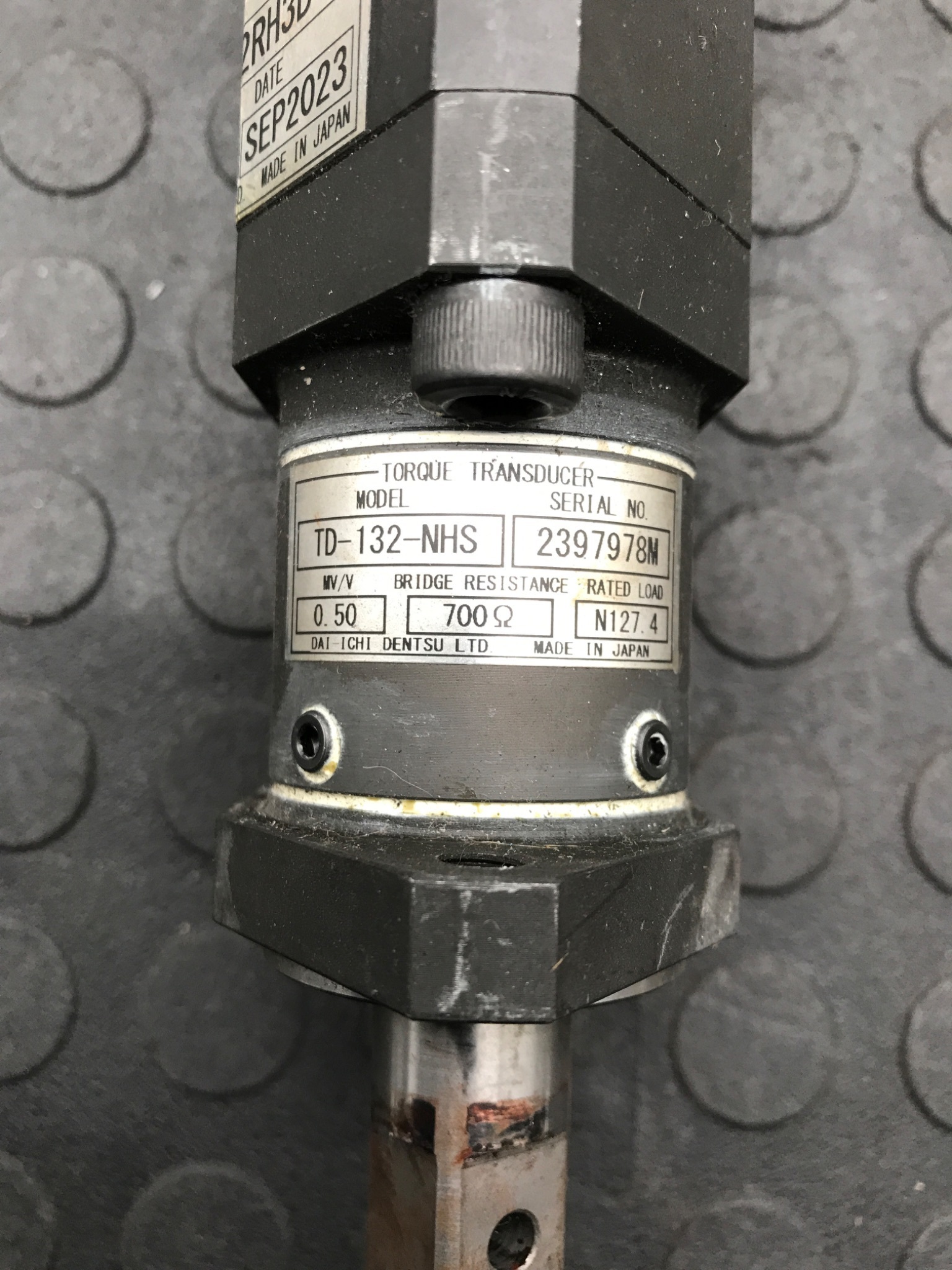 MC MACHINERY NFT-132RH3B-S Torque Transducer Assembly USED 2