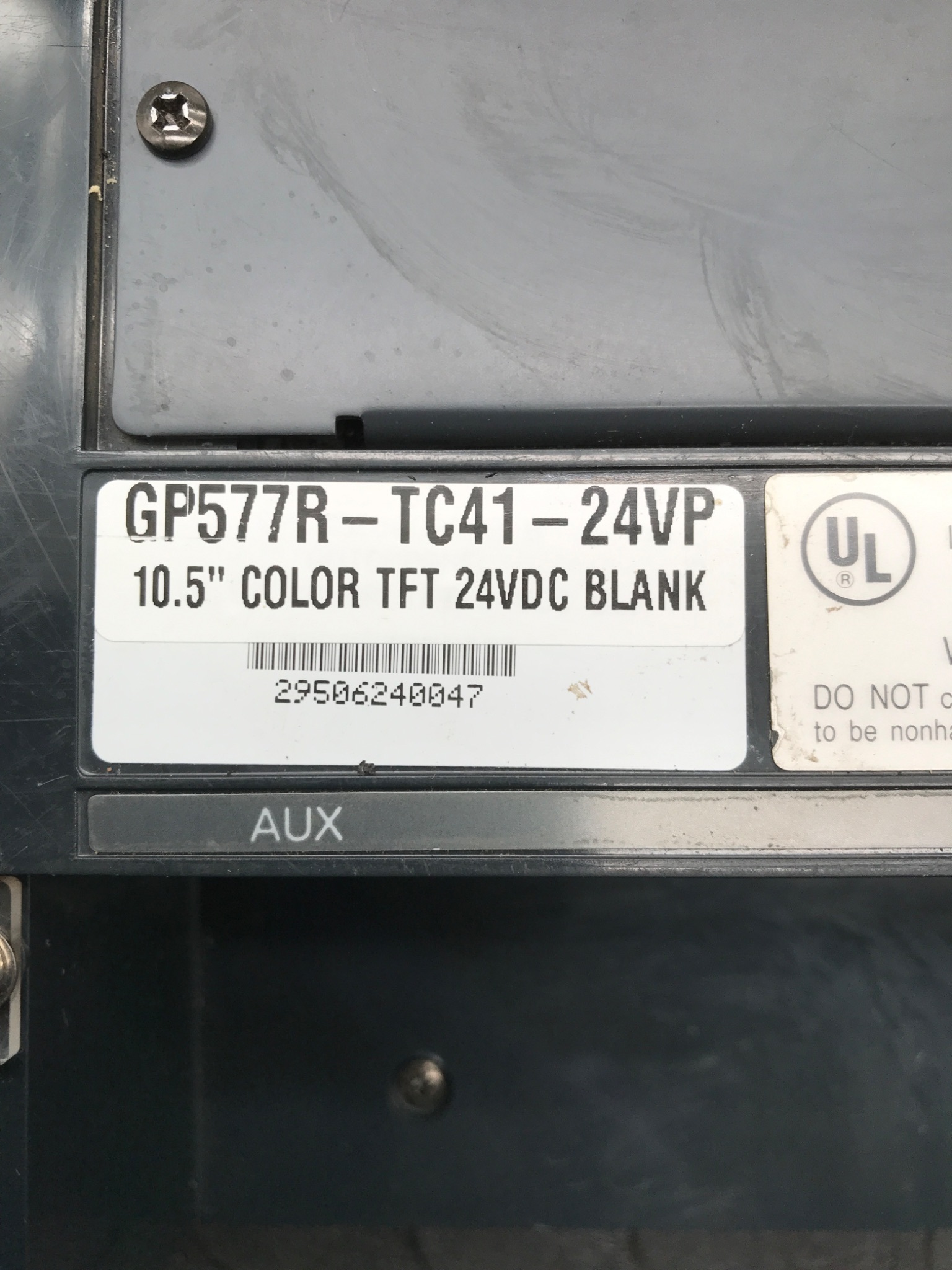 PRO-FACE GP577R-TC41-24VP 10.5 Inch Color TFT HMI Operator Panel USED 3