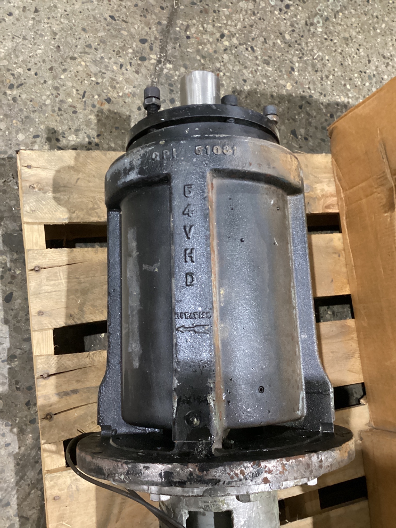 GUSHER 54VHD Heavy Duty Vertical Centrifugal Pump USED 2