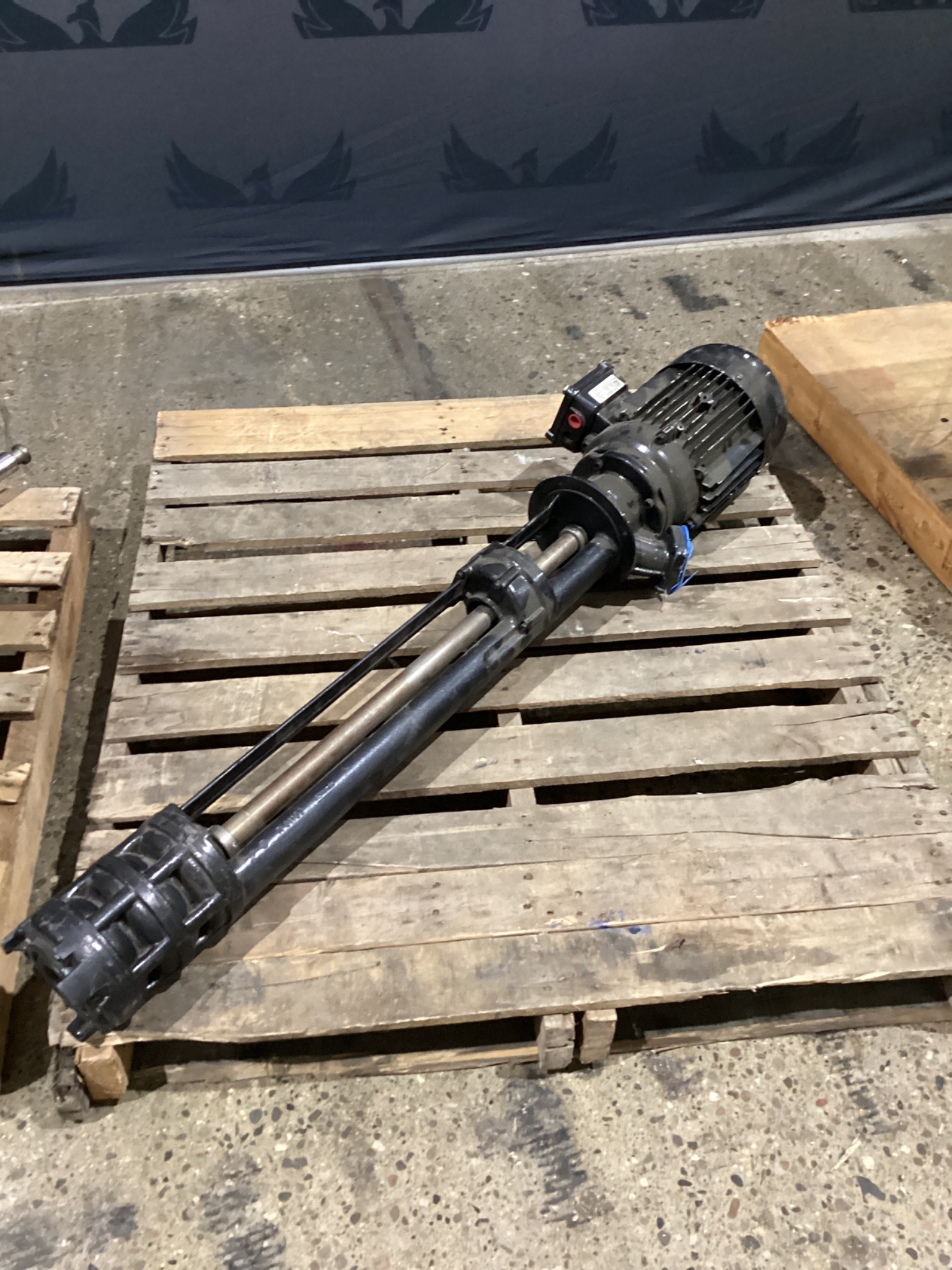 BRINKMANN ZS112130‑M+250 Vertical Immersion Centrifugal Pump USED 0