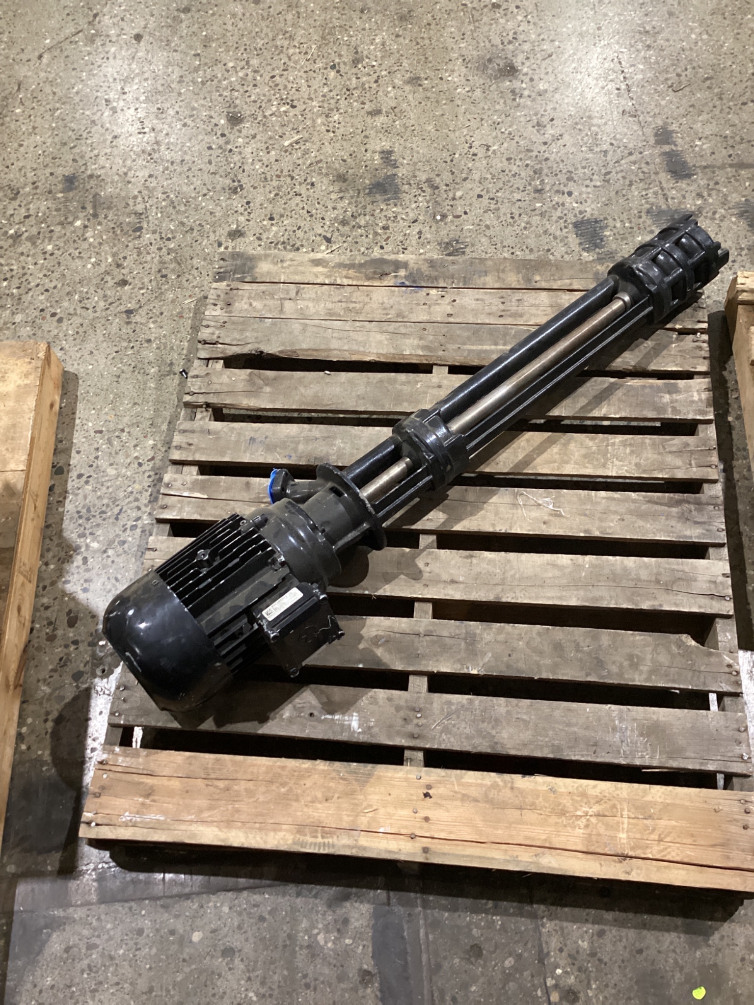 BRINKMANN ZS112130‑M+250 Vertical Immersion Centrifugal Pump USED 1