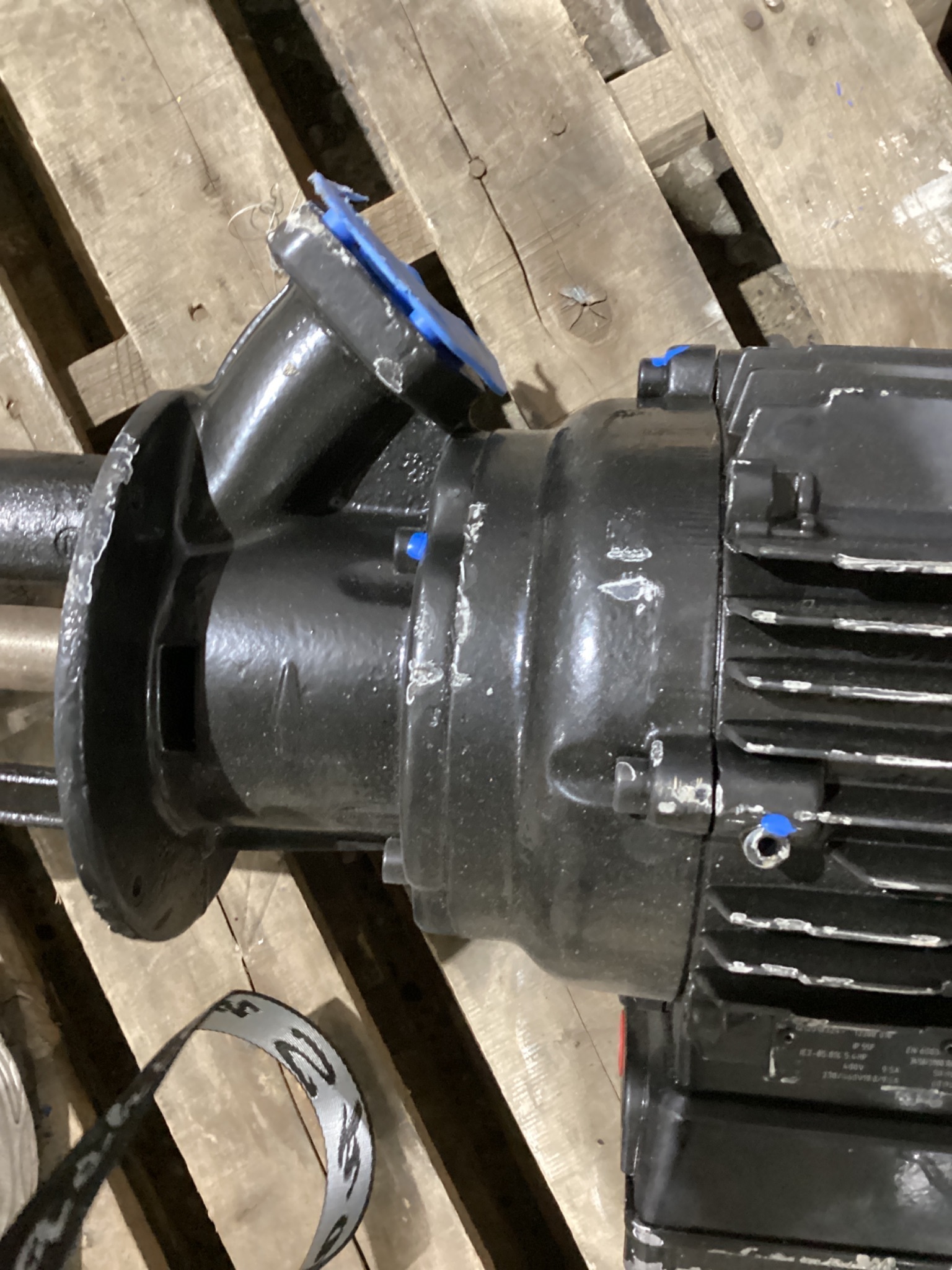 BRINKMANN ZS112130‑M+250 Vertical Immersion Centrifugal Pump USED 2