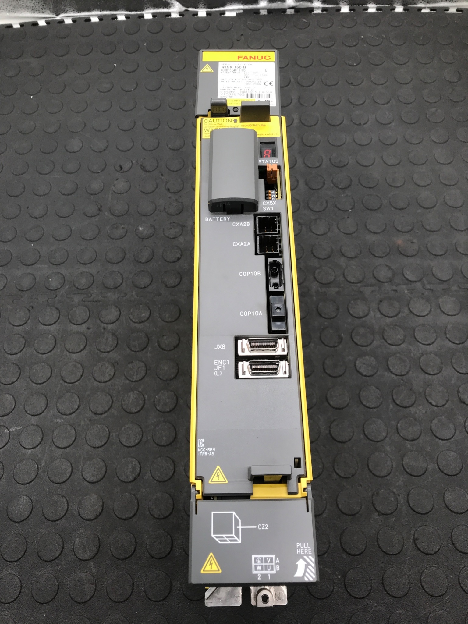 FANUC A06B-6420-H160 aiSV 160-B Servo Amplifier USED 0