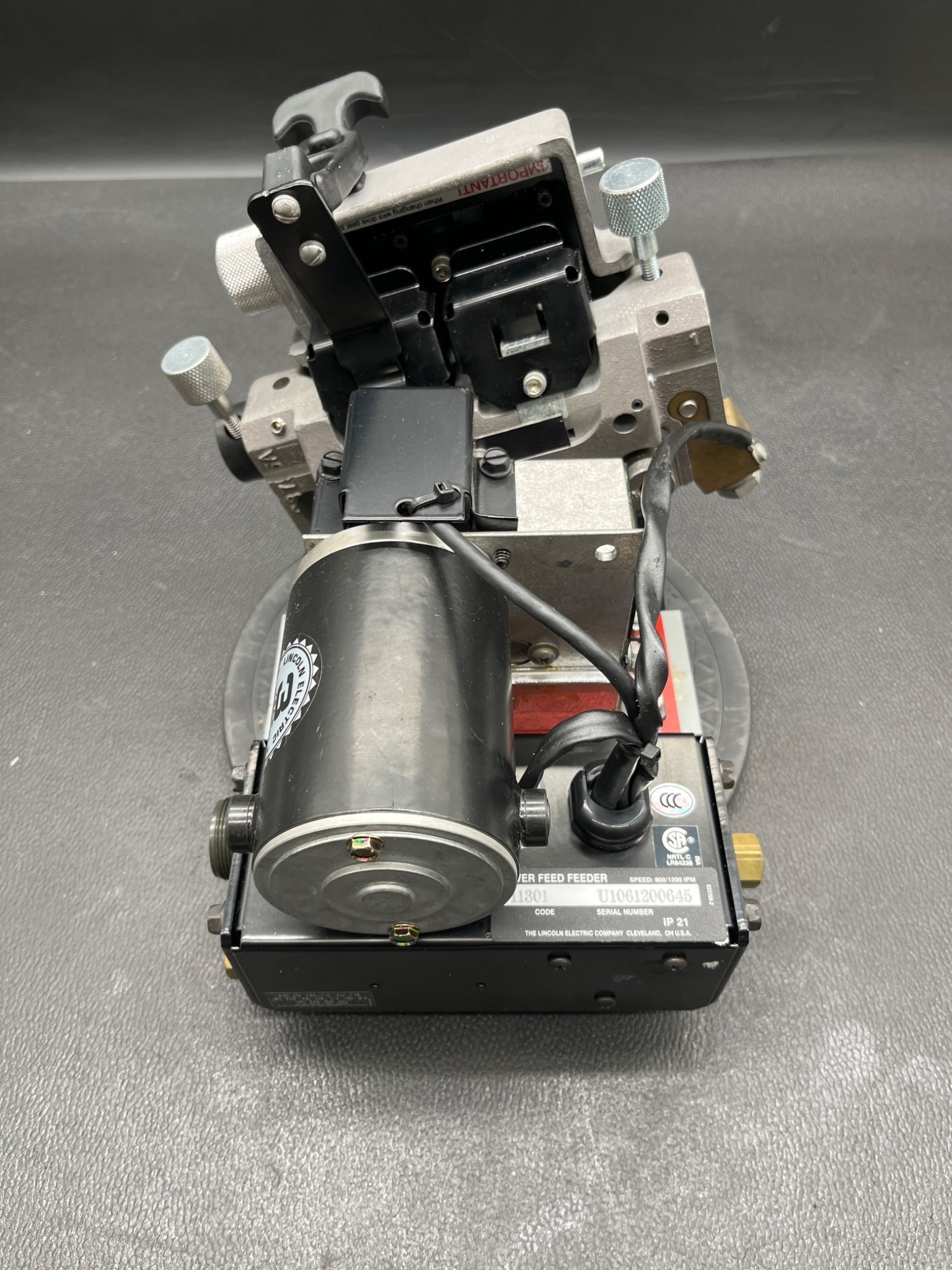 LINCOLN ELECTRIC K1780‑2 Power Feed 10 Robotic Wire Feeder NEW 1