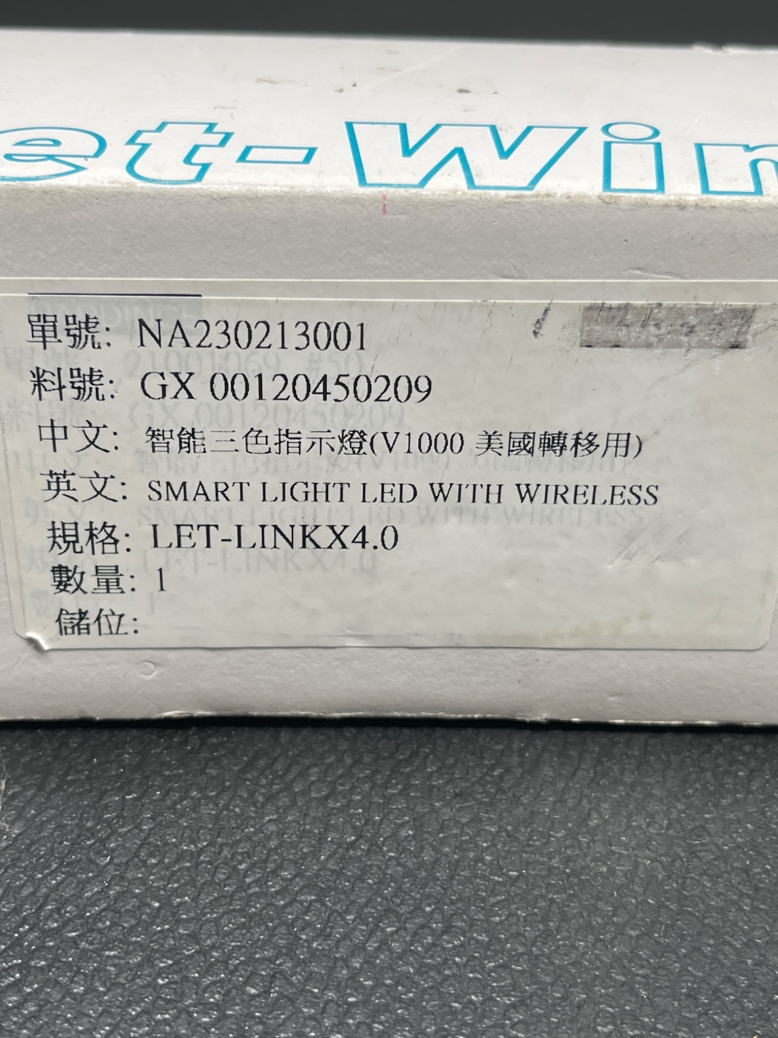 LET‑WIN TECH LET‑LINKX4.0 Smart LED Indicator Light NEW 5