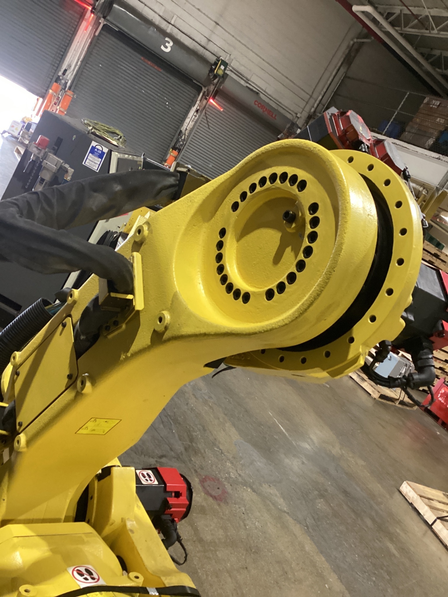 FANUC R-2000iB/100P Complete w/ R-30iA Controls USED - No Pendant 7