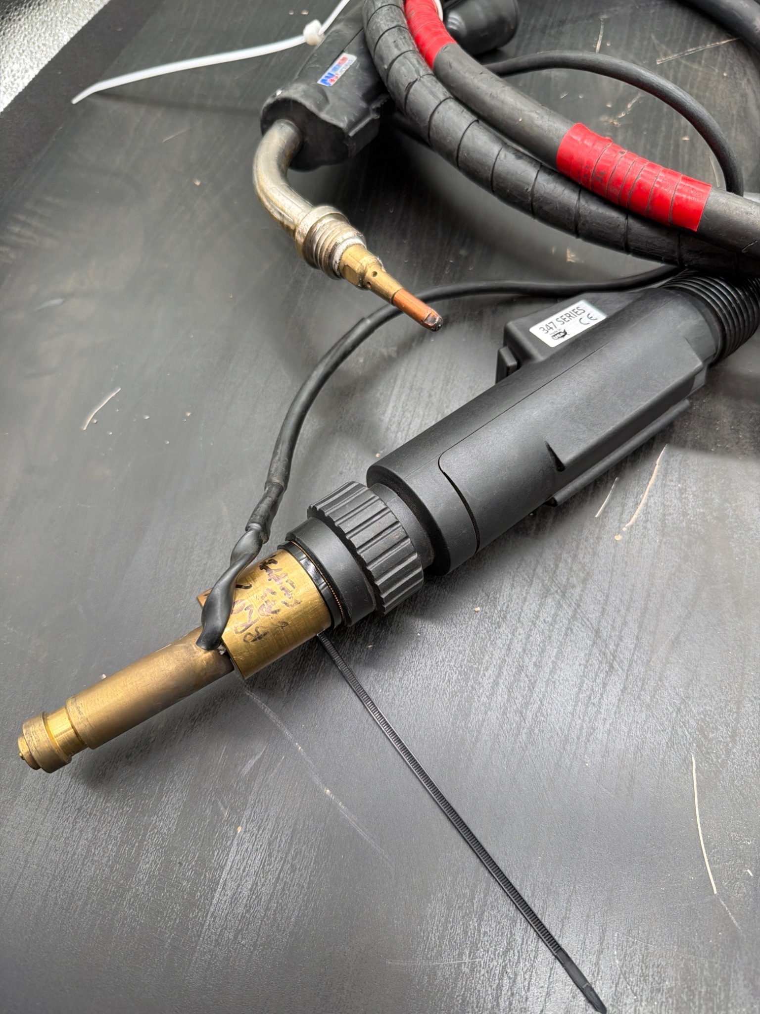 AMERICAN WELDQUIP 347 Series MIG Welding Torch USED 1