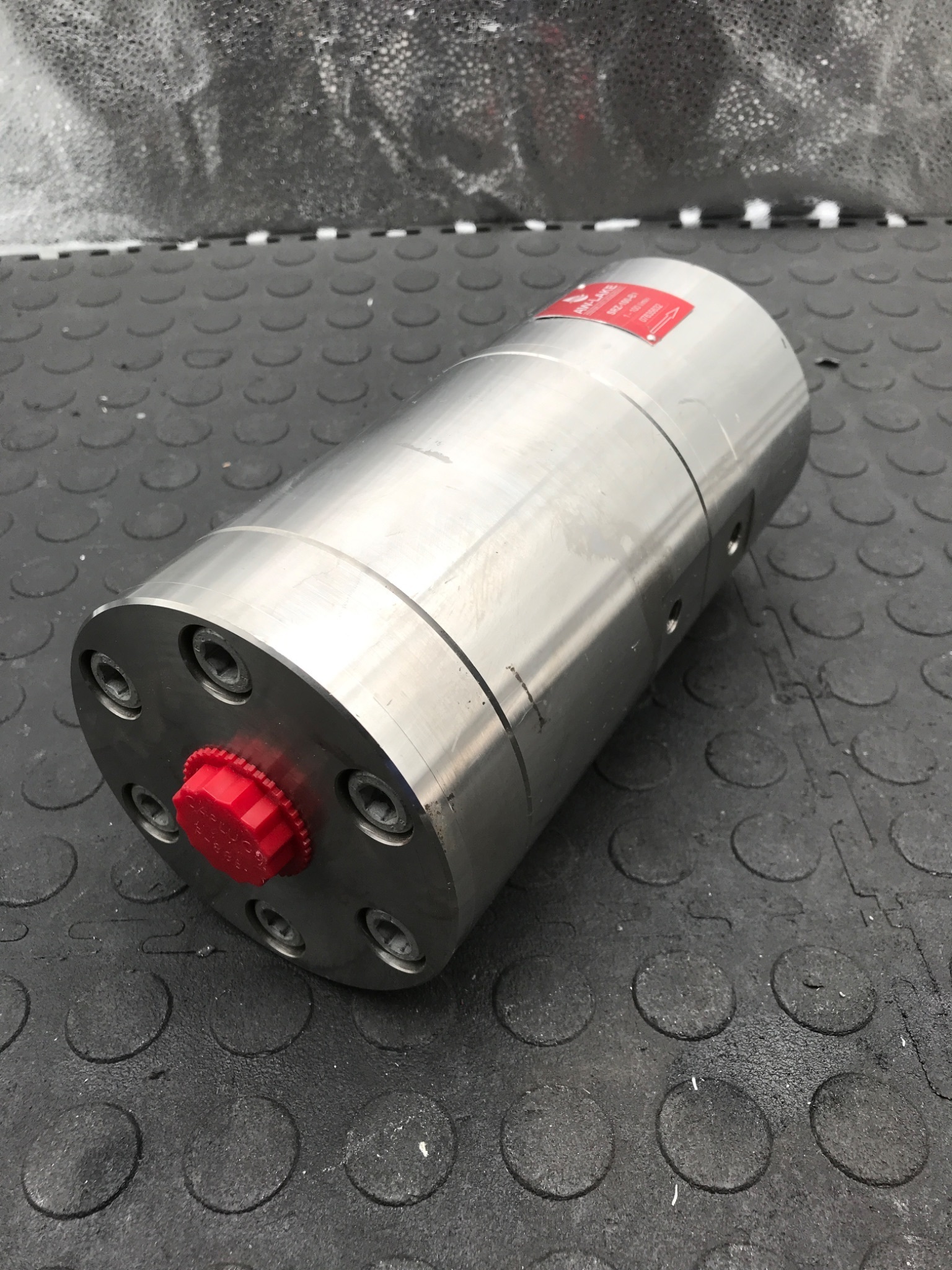 AW‑LAKE SRZ‑100‑B1 Helical Gear Flow Meter USED 2