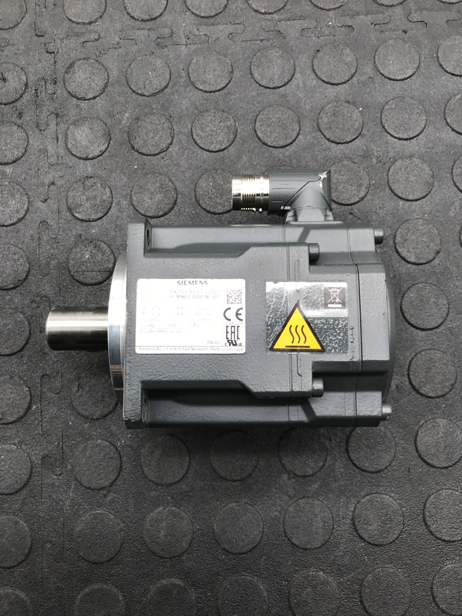 SIEMENS 1FK2104‑4AF01‑0SA0 SIMOTICS S Servo Motor NEW 1
