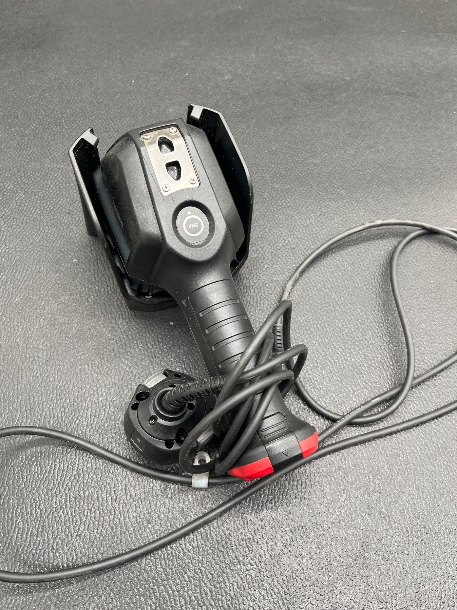 KEYENCE SR‑G100 Handheld Code Reader With Base & Power Cable USED 0