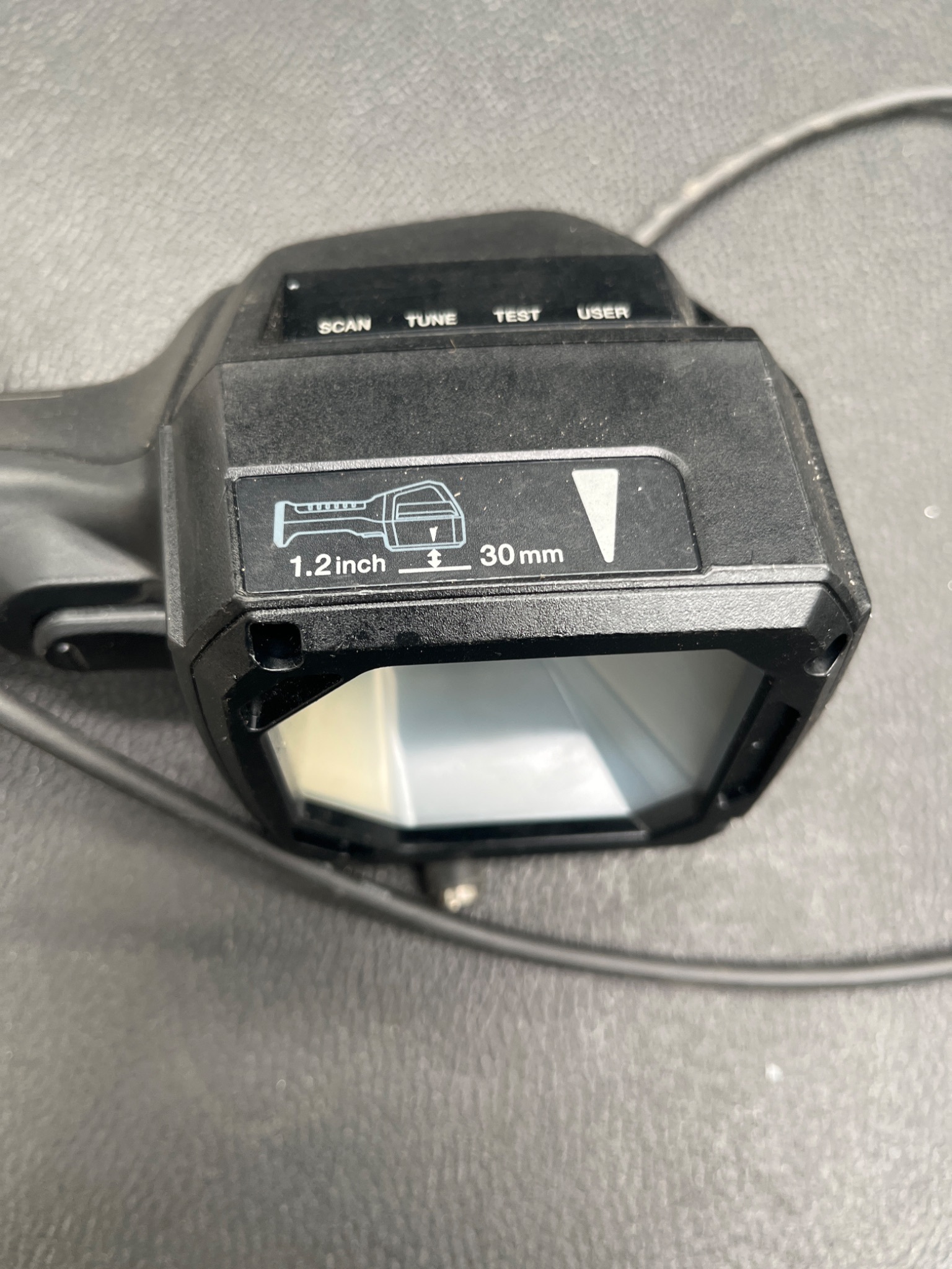 KEYENCE SR‑G100 Handheld Code Reader With Base & Power Cable USED 6