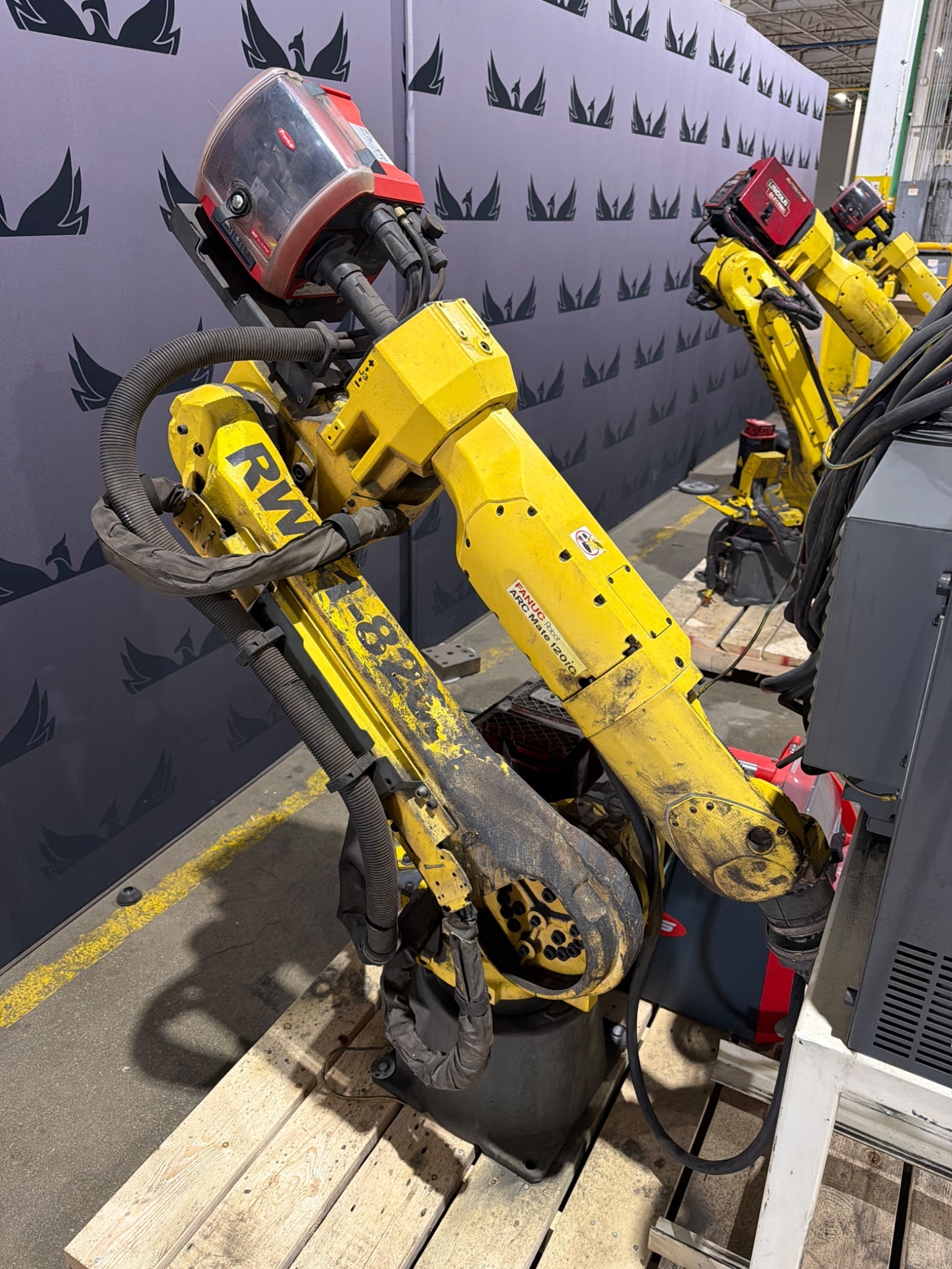 FANUC Arc Mate 120iC Robot w/ R‑30iB Controller & Fronius Welding System USED 1