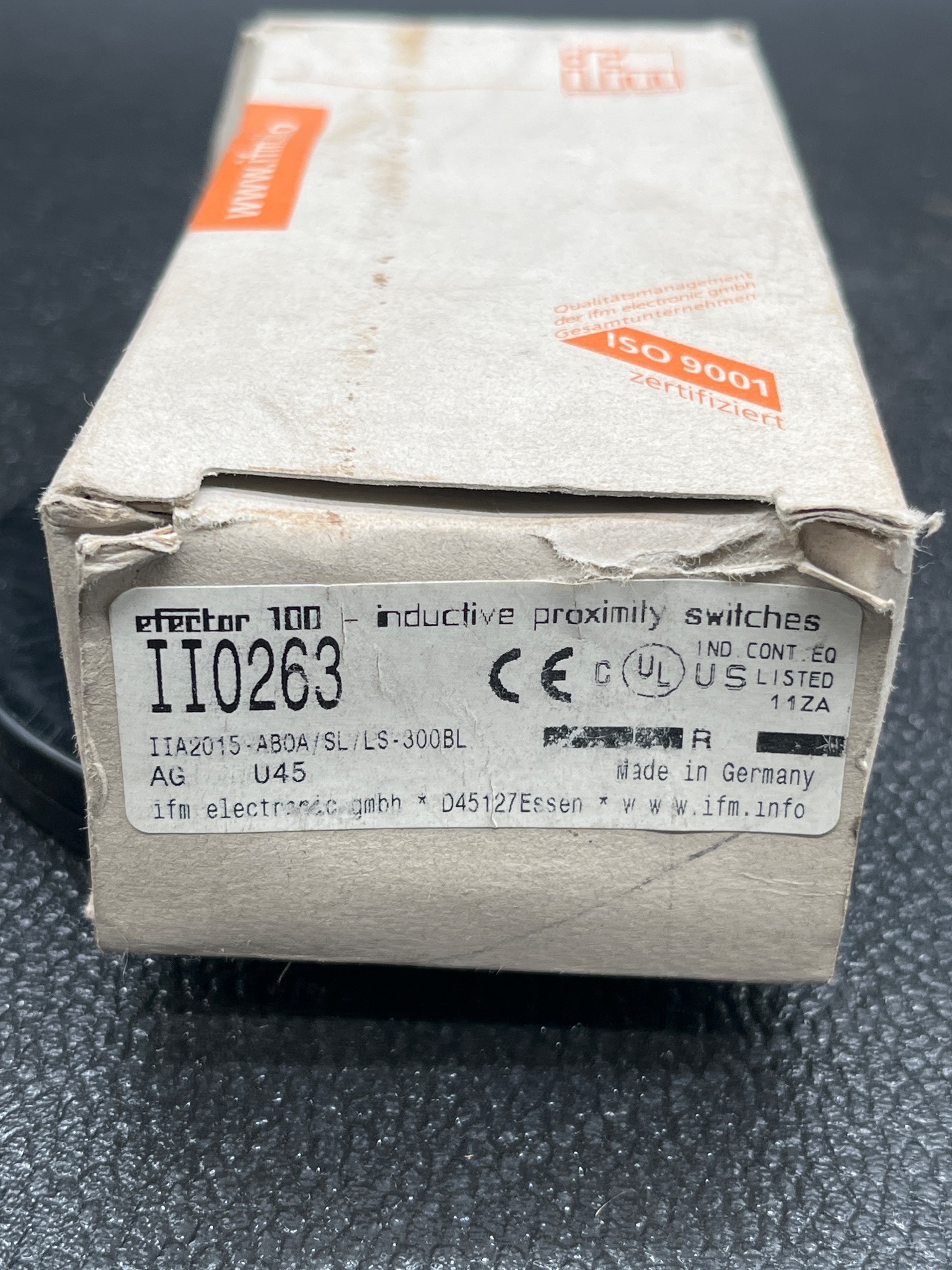 IFM II0263 Proximity Switch IIA2015-AB0A/SL/LS-300BL NEW 4
