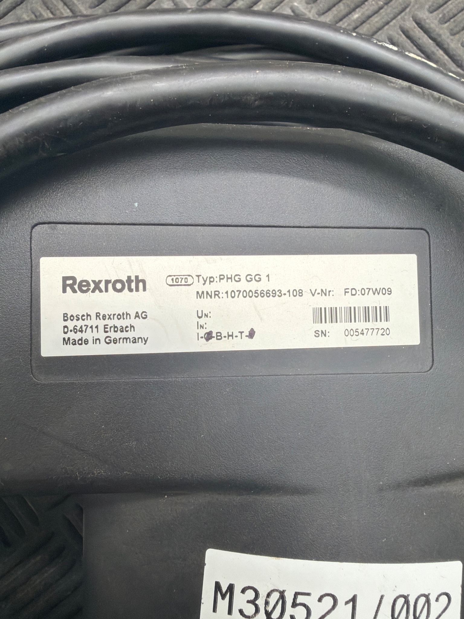 BOSCH REXROTH PHG GG 1 Robot Teach Pendant USED 2