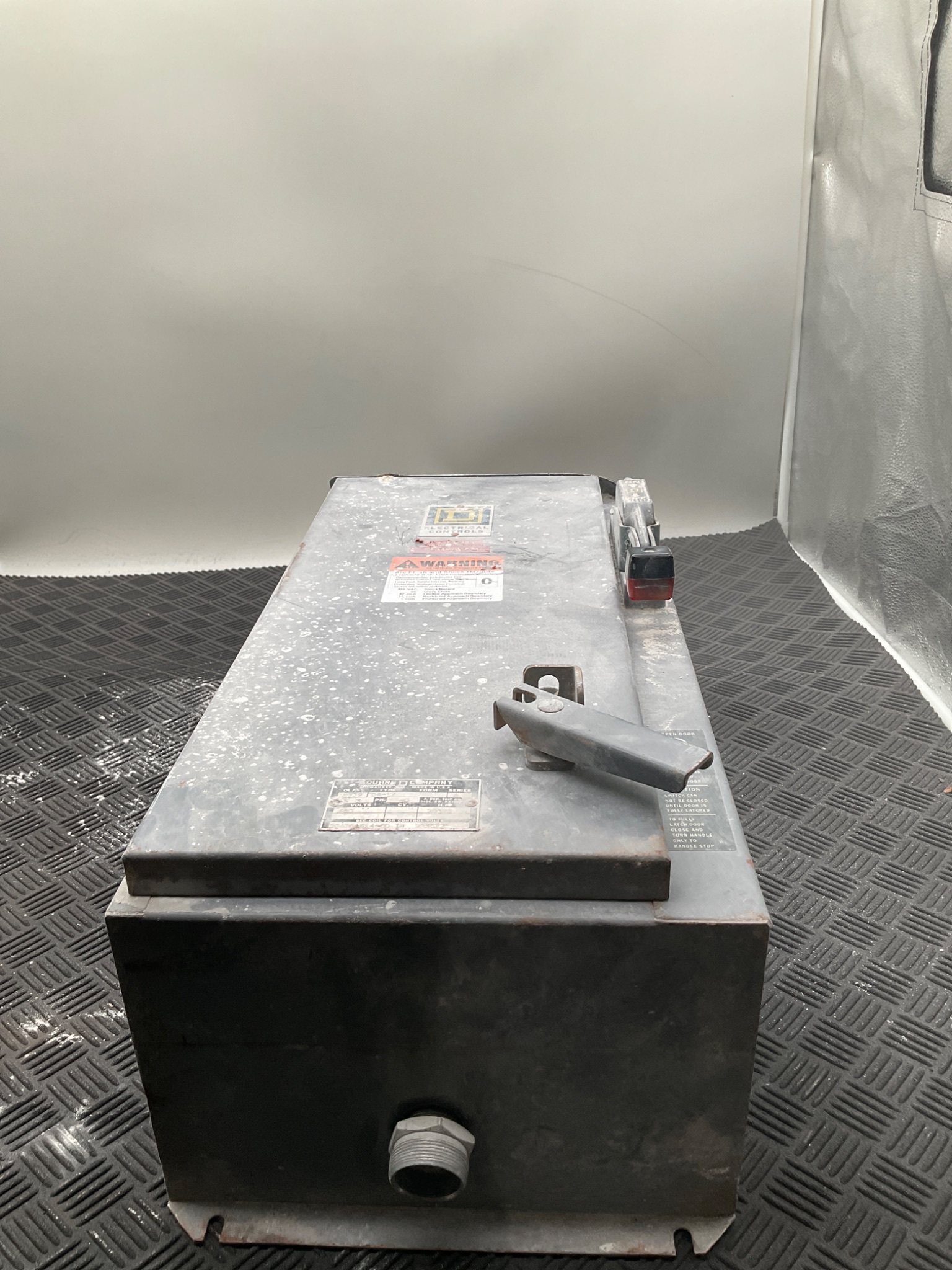 SQUARE D 8536 DO‑1 NEMA Size 1 Motor Starter Assembly USED 3