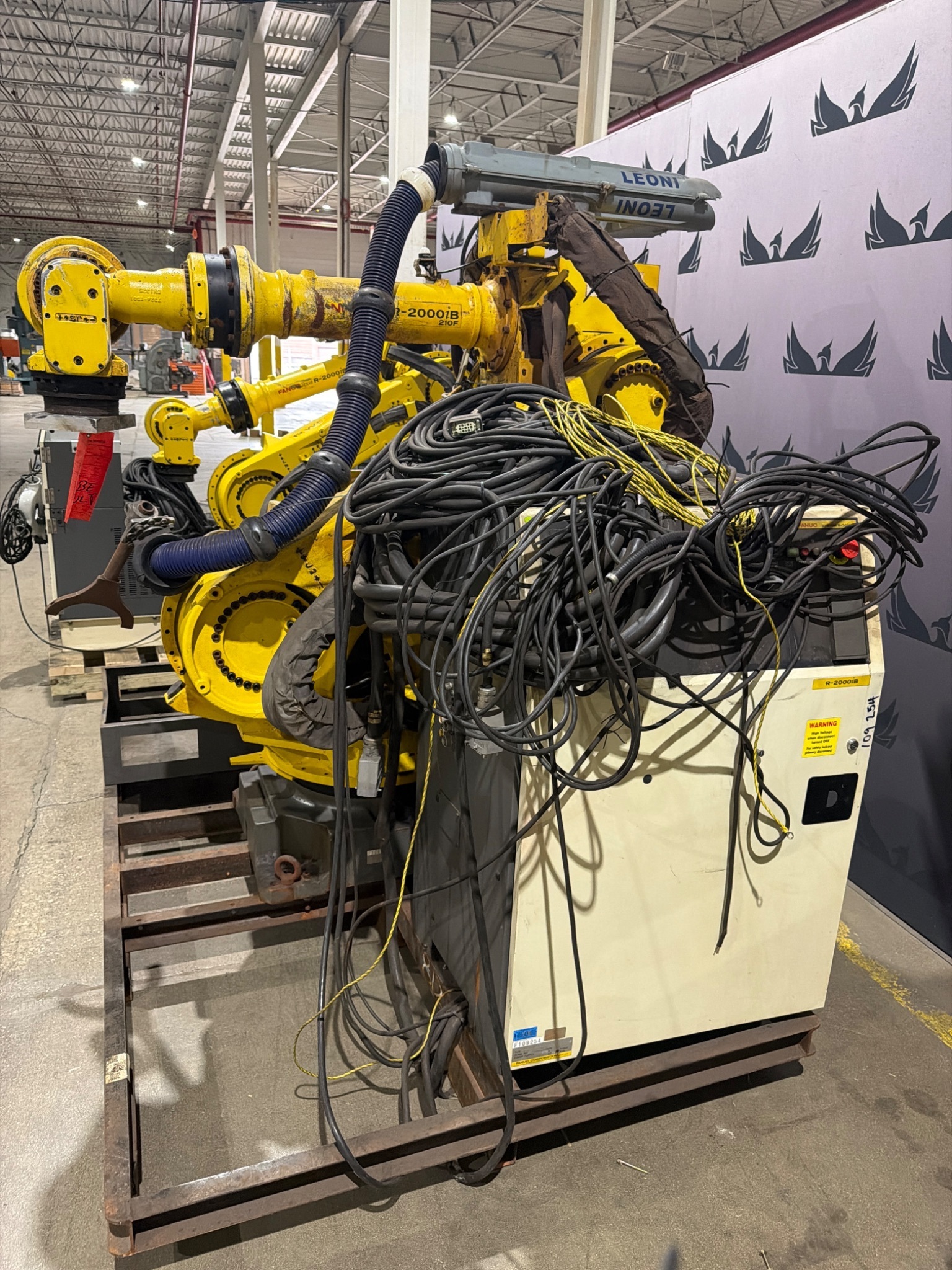 FANUC R-2000iB/210F Complete w/ R-30iA Controls USED 3