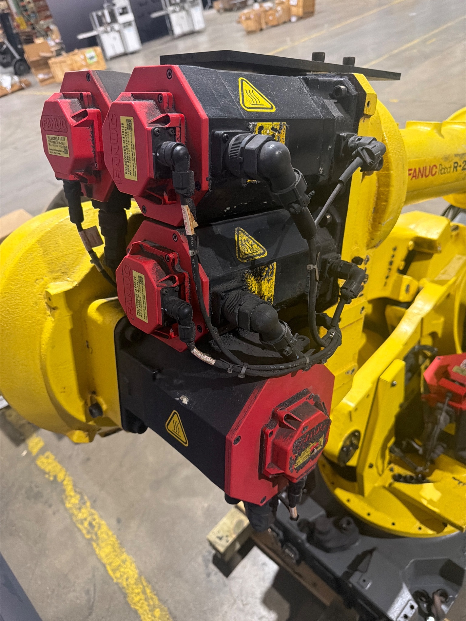 FANUC R‑2000iB/210F Robot Complete w/ R‑30iB Controller USED 6