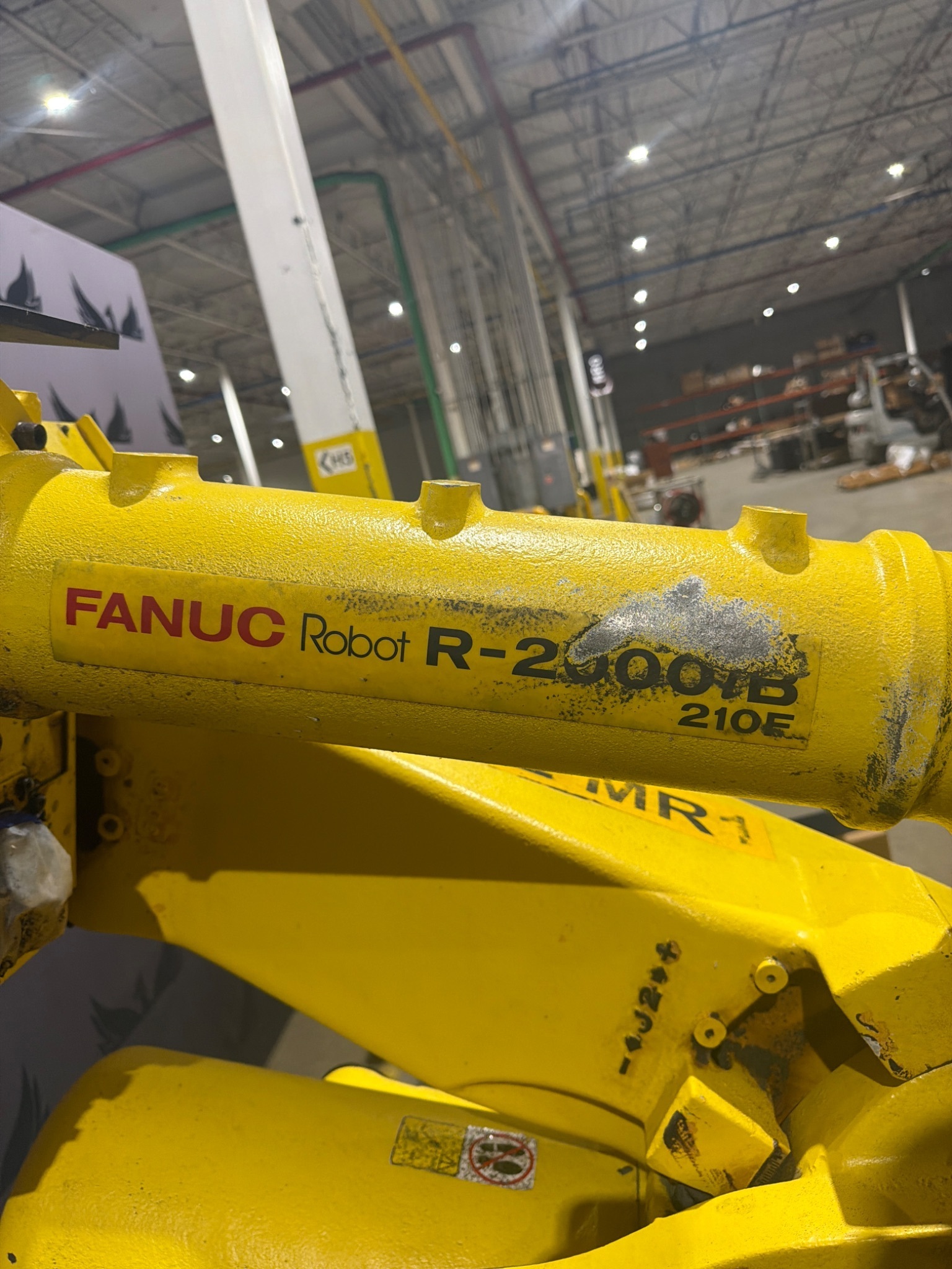 FANUC R‑2000iB/210F Robot Complete w/ R‑30iB Controller USED 7
