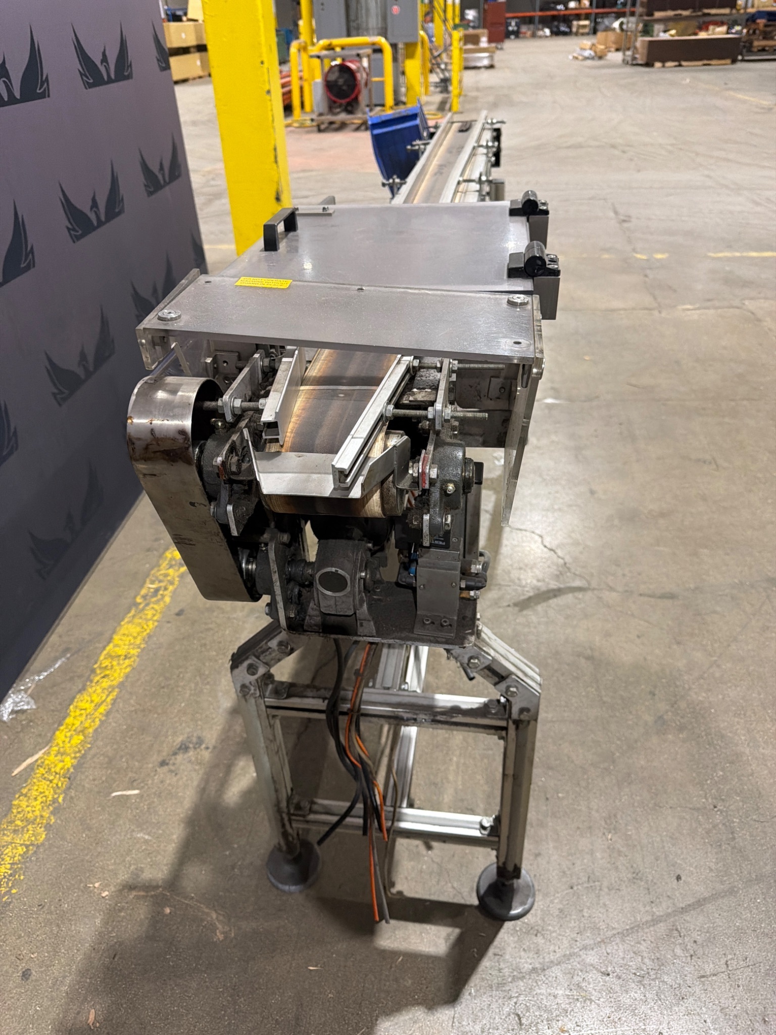 Systembelt Stainless Steel Conveyor Assembly w/ Bonfiglioli Gearmotor USED 3