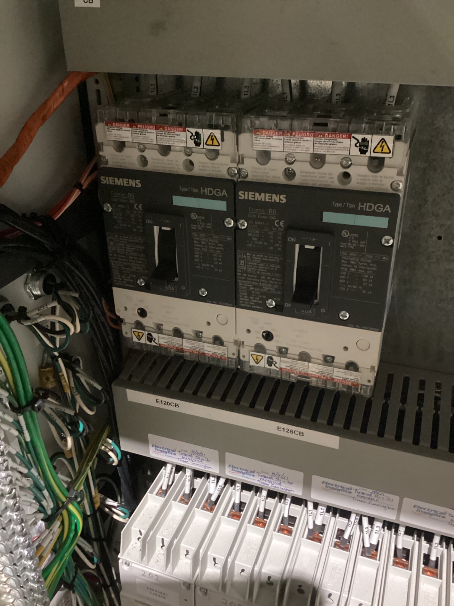 Industrial Power Distribution Panel PDP KA010P1 USED 2