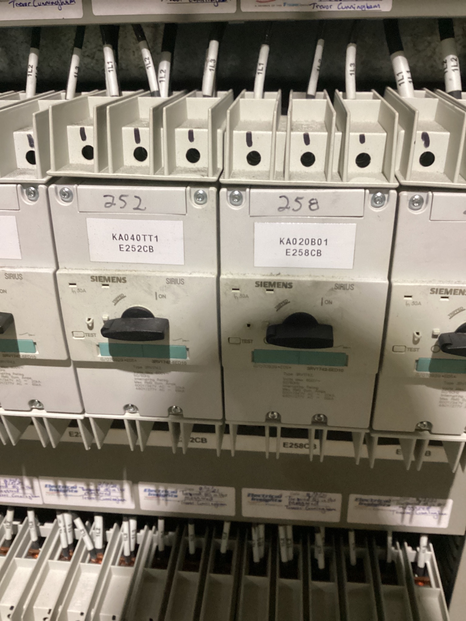 Industrial Power Distribution Panel PDP KA010P1 USED 3