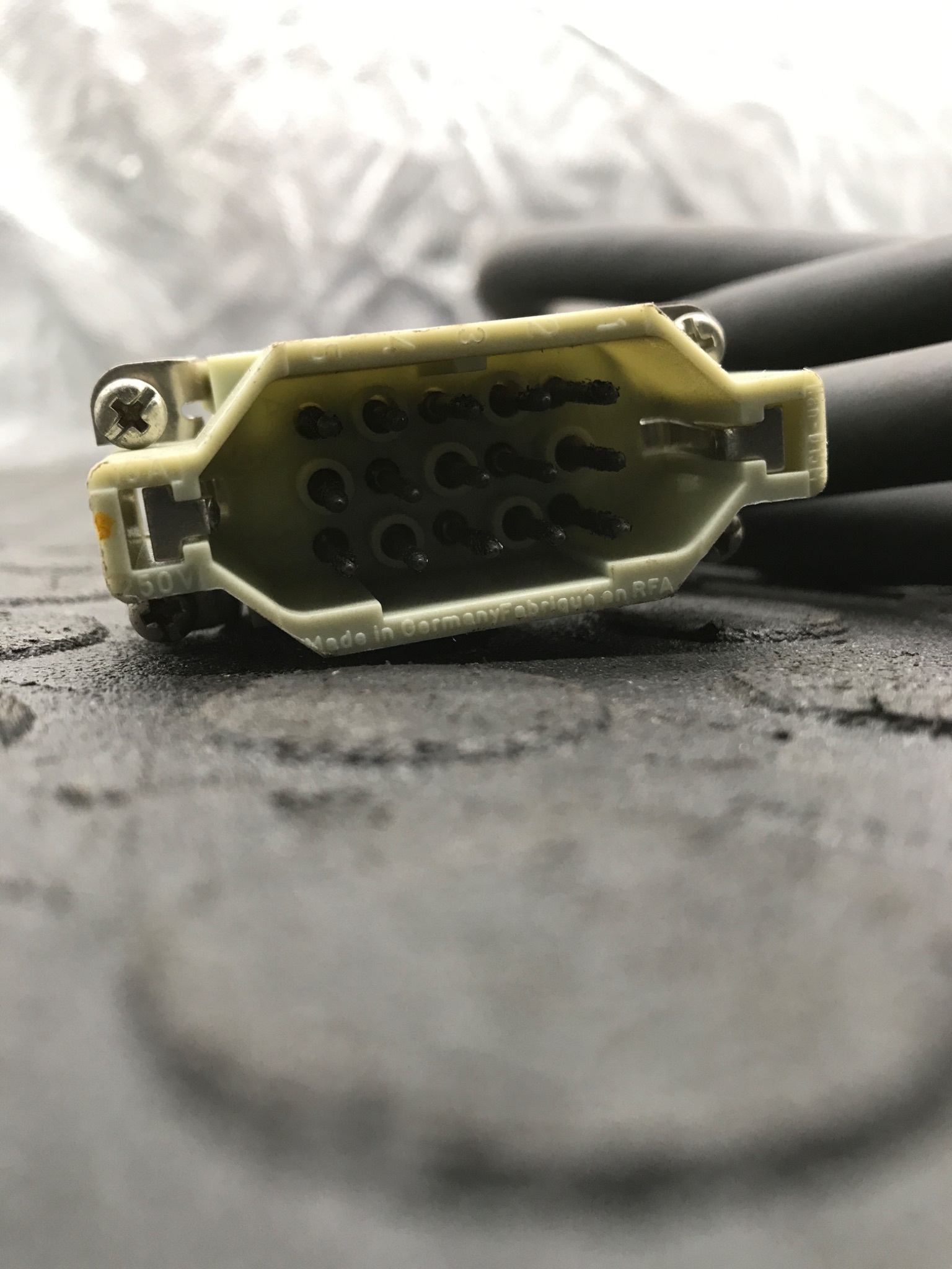 FANUC A660‑8012‑T608 Power Cable USED 1