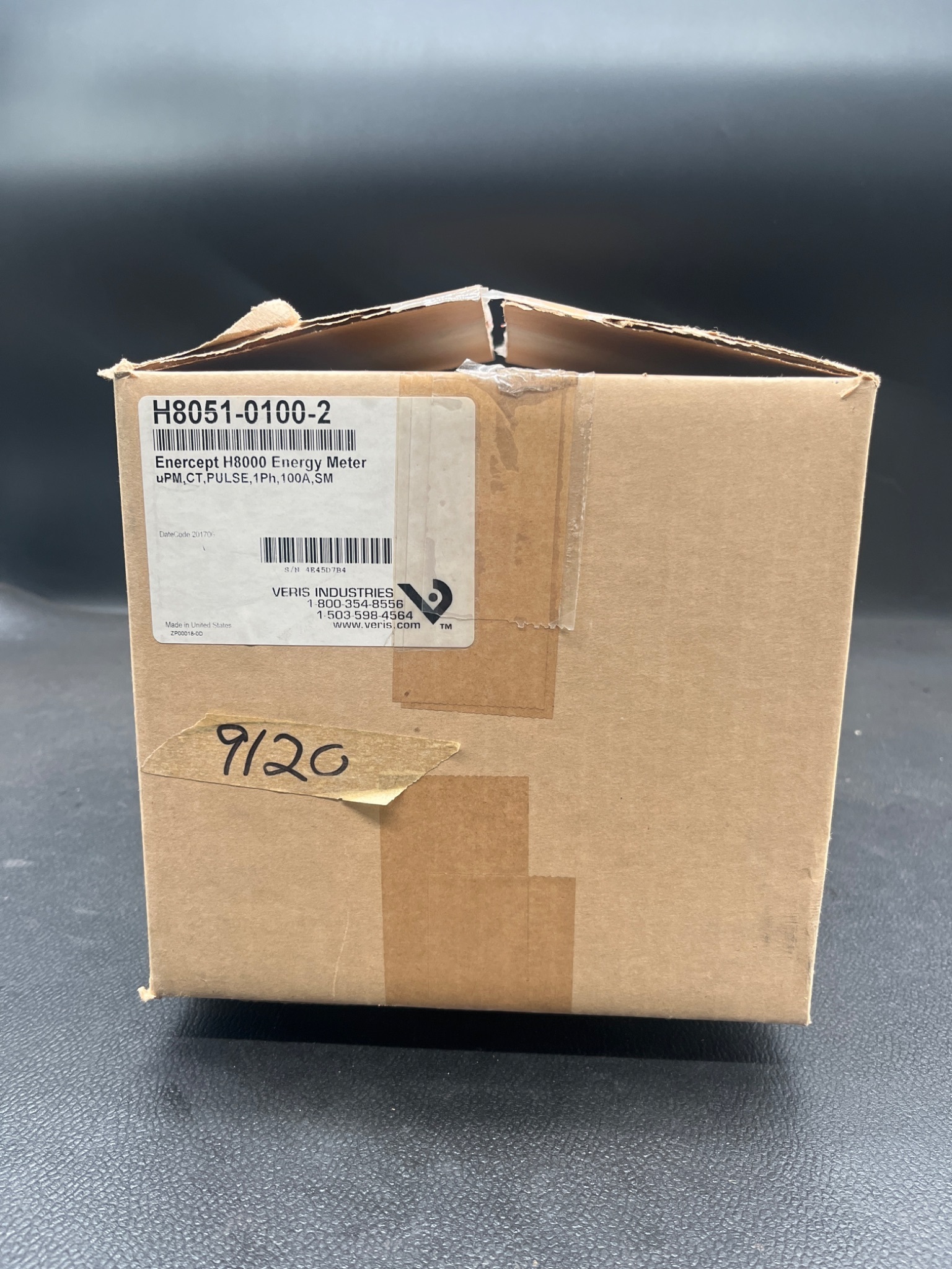 VERIS INDUSTRIES H8051‑0100‑2 Enercept H8000 Energy Meter NEW 2