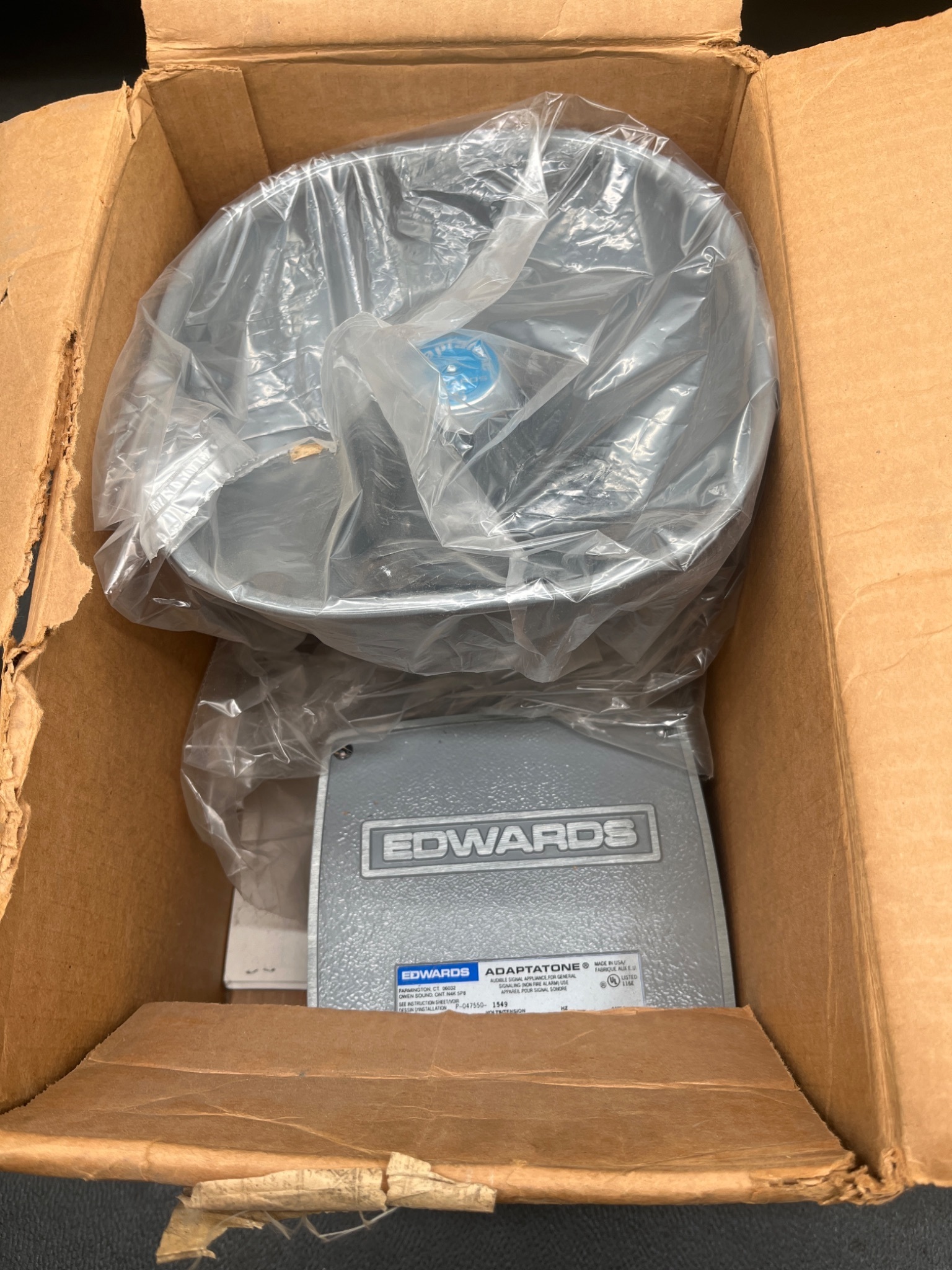 EDWARDS SIGNALING 5531B‑Y6 Adaptatone Electronic Signal NEW 0