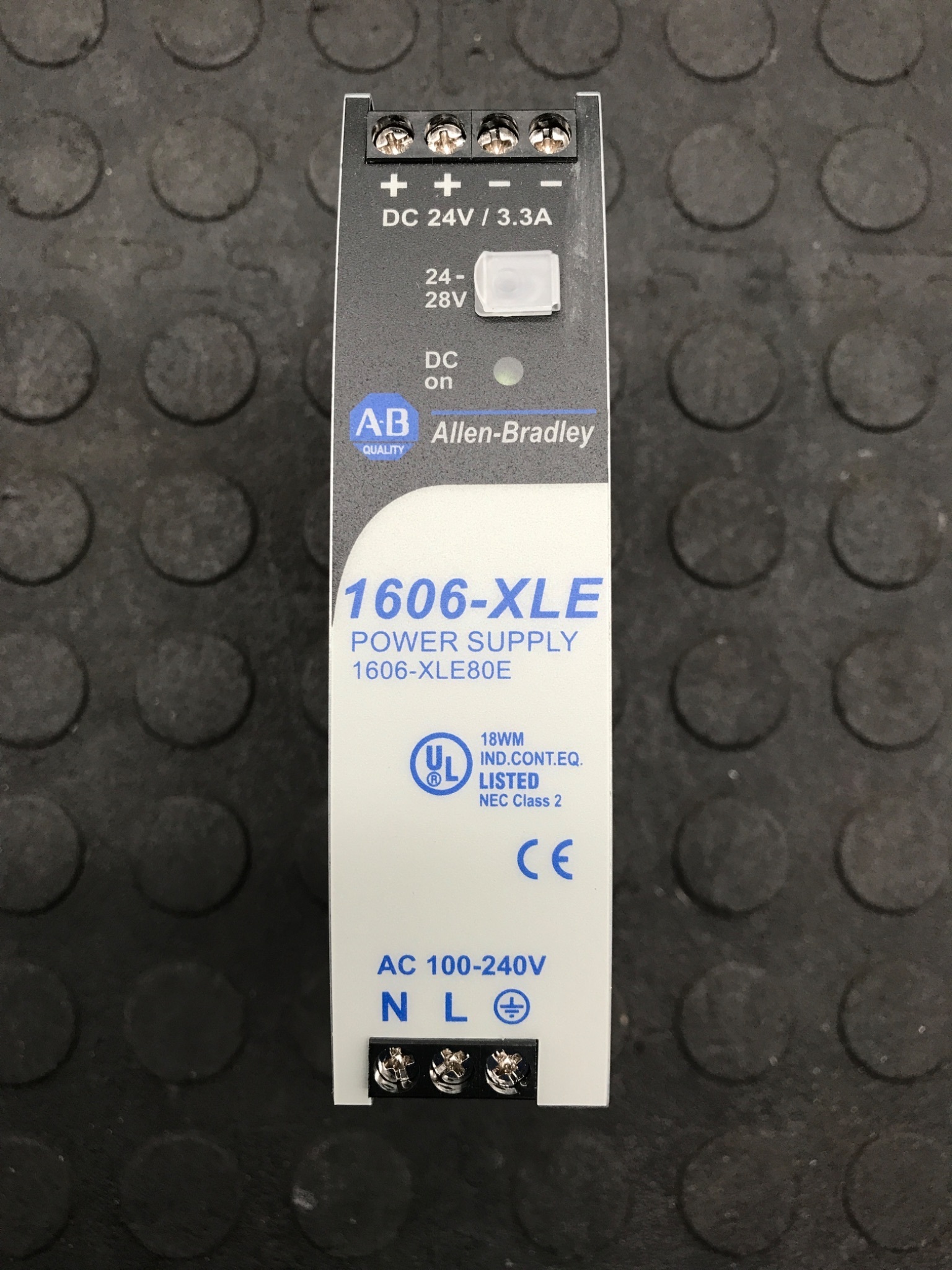 ALLEN‑BRADLEY 1606‑XLE80E 24V DC Power Supply NEW 3