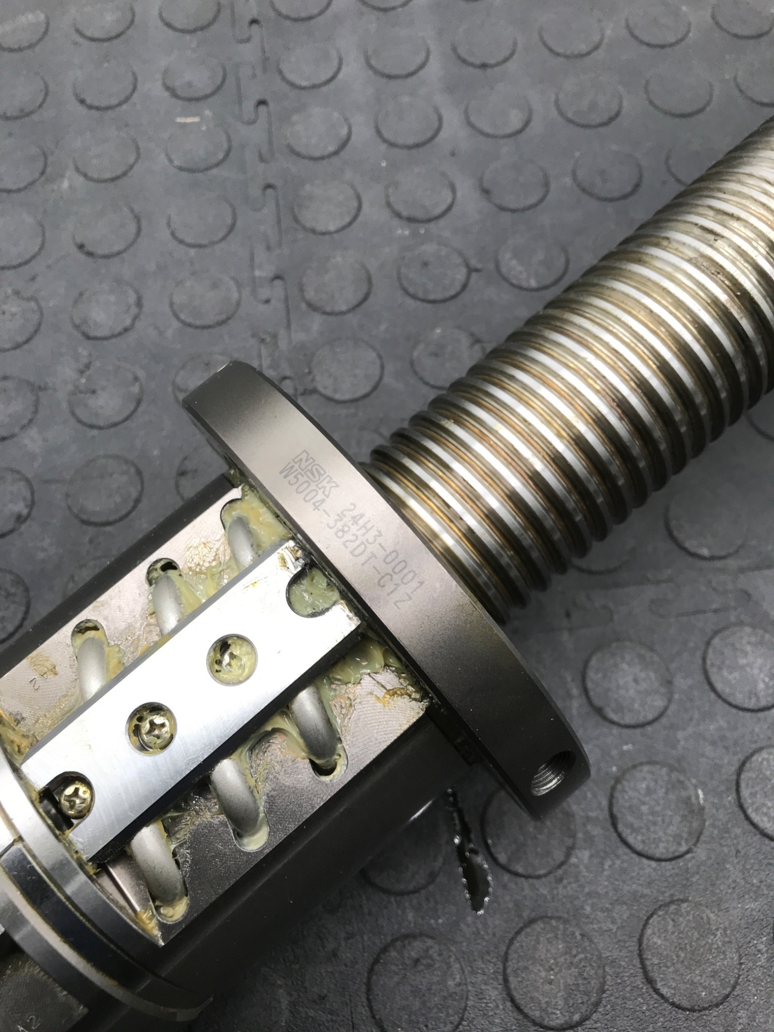 NSK W5004‑382DT‑C1Z Ball Screw Assembly USED 1