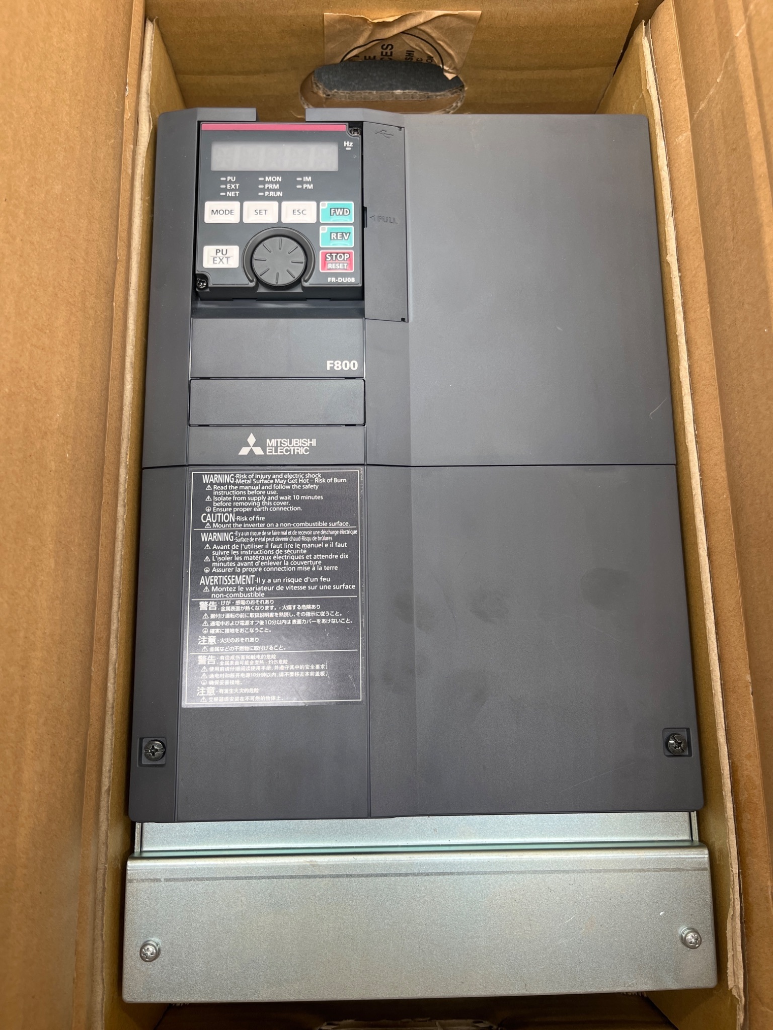 MITSUBISHI ELECTRIC FR‑F840‑00380‑3‑N6 Variable Frequency Drive NEW 0