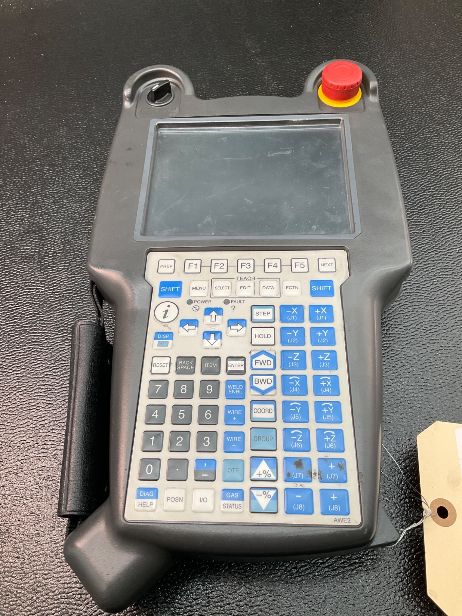 FANUC A05B-2255-C105#EAW I-PENDANT TOUCHSCREEN FOR R-30IB USED 0